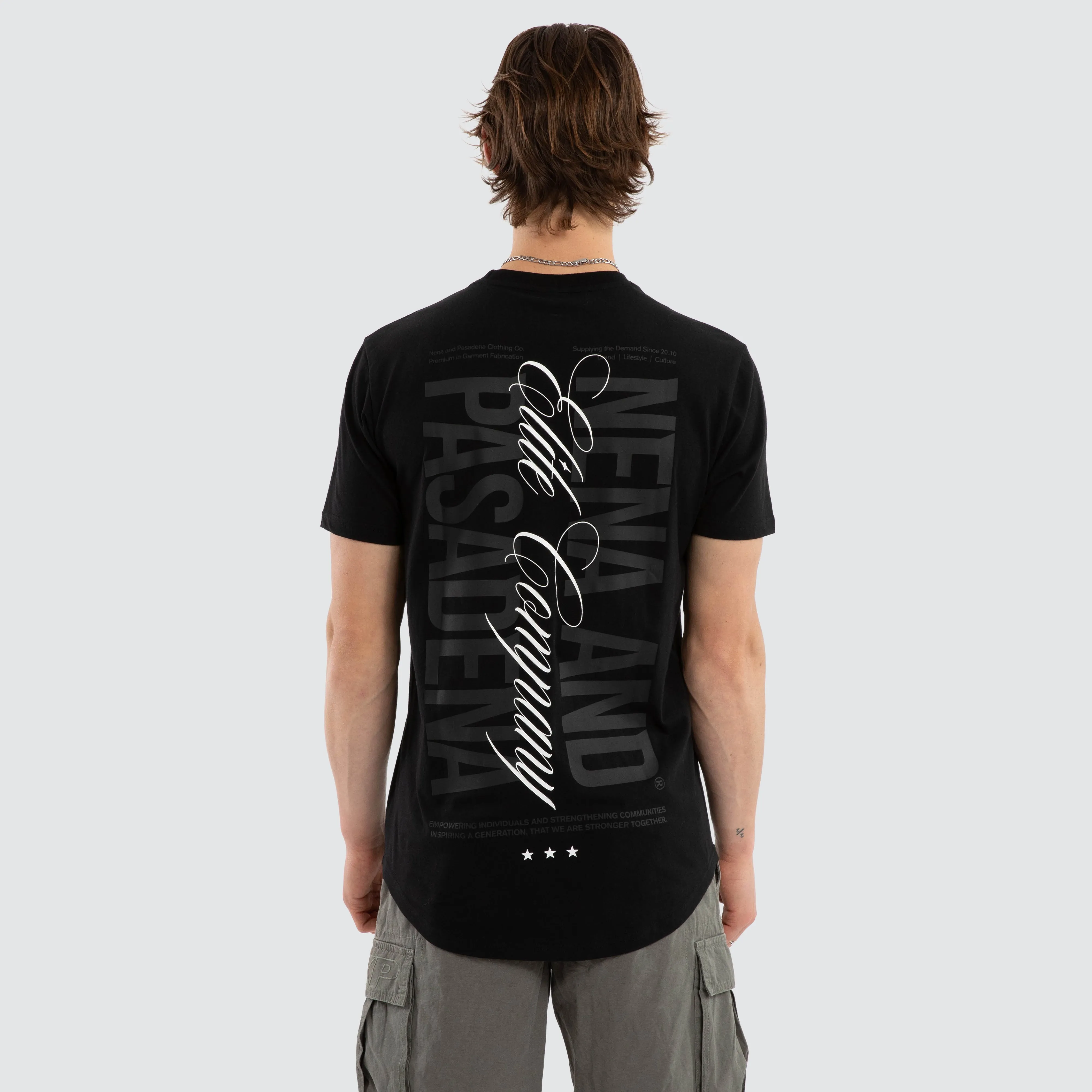 Spur Dual Curved Tee Jet Black sold by Nena and Pasadena product image thumbnail 2