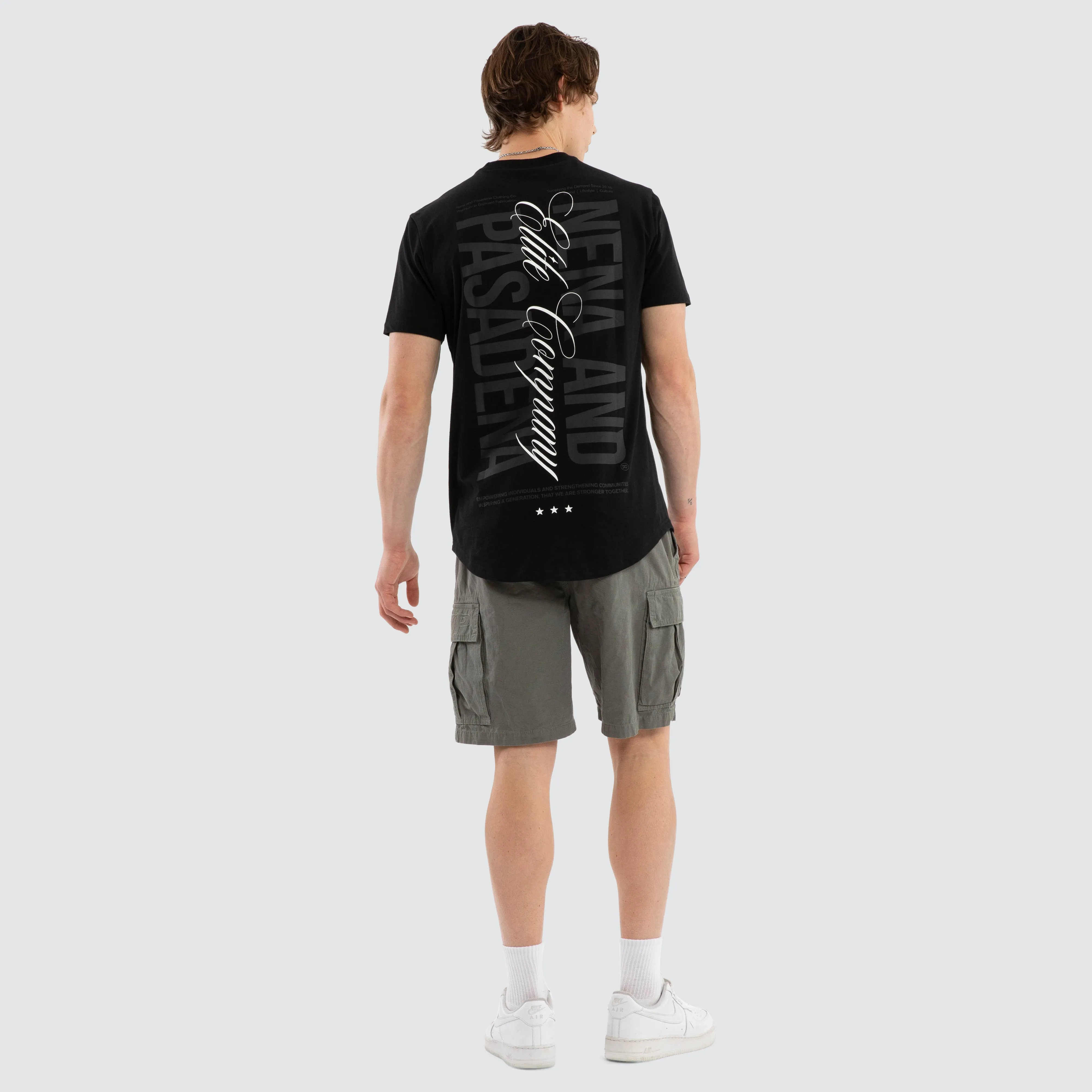 Spur Dual Curved Tee Jet Black sold by Nena and Pasadena product image thumbnail 4