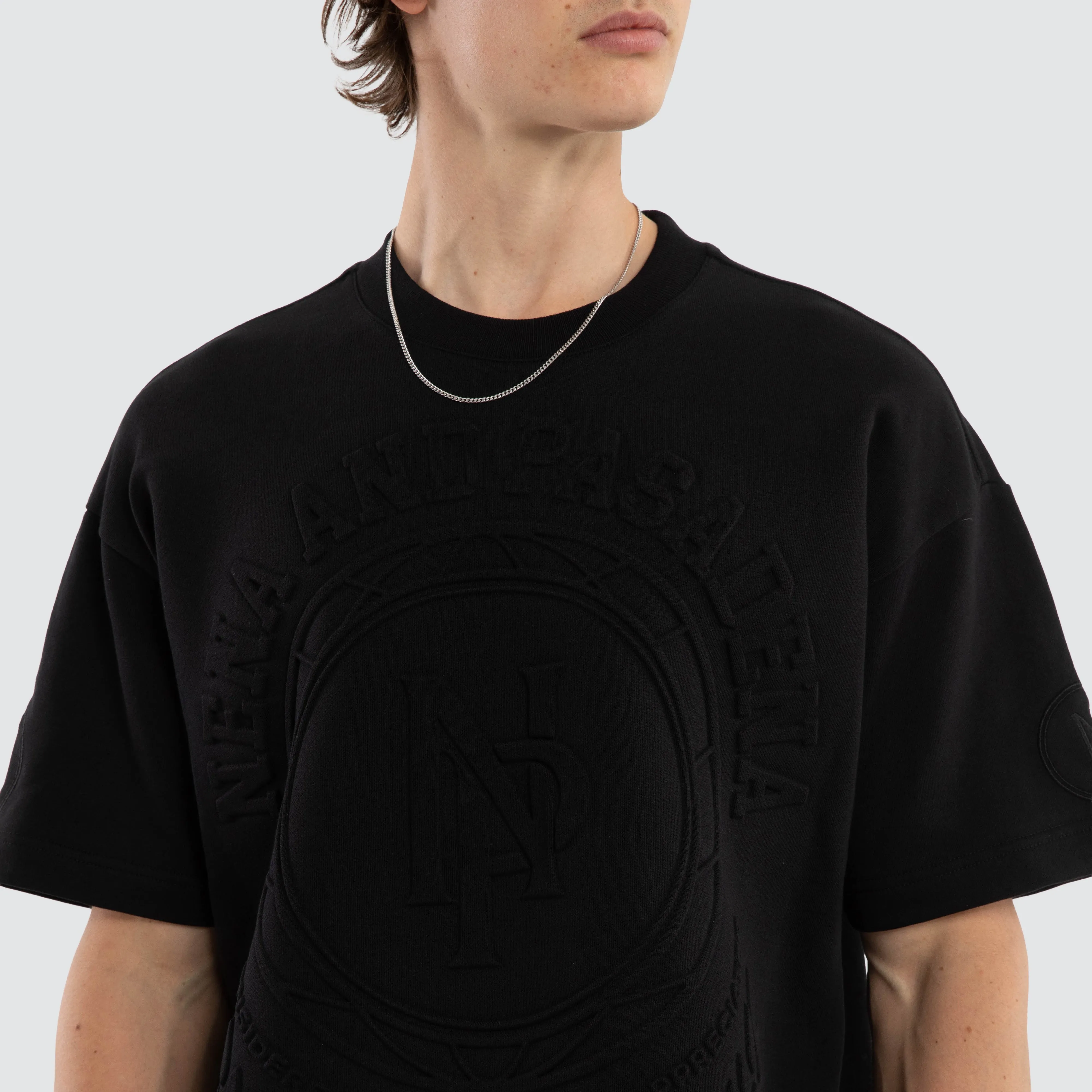 Boss Loopback Raptor Tee Jet Black sold by Nena and Pasadena product image thumbnail 2
