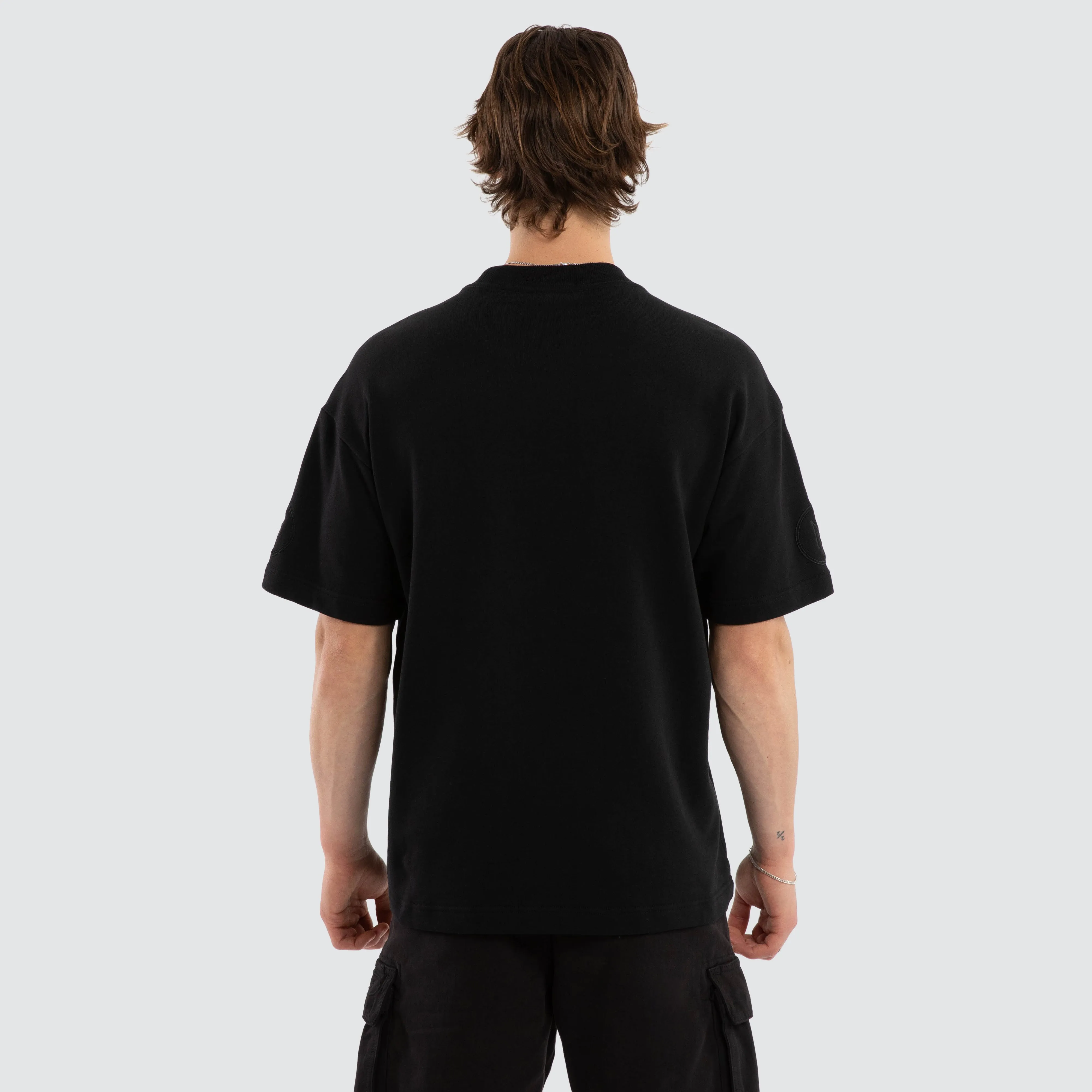 Boss Loopback Raptor Tee Jet Black sold by Nena and Pasadena product image thumbnail 3