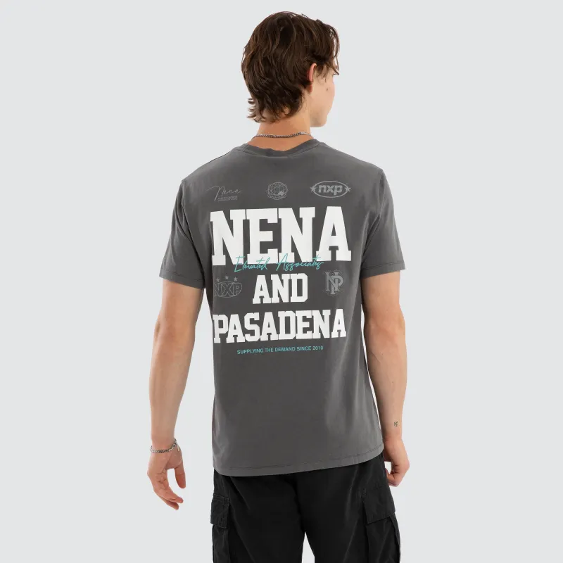 Dreamers Standard Tee Pigment Charcoal sold by Nena and Pasadena