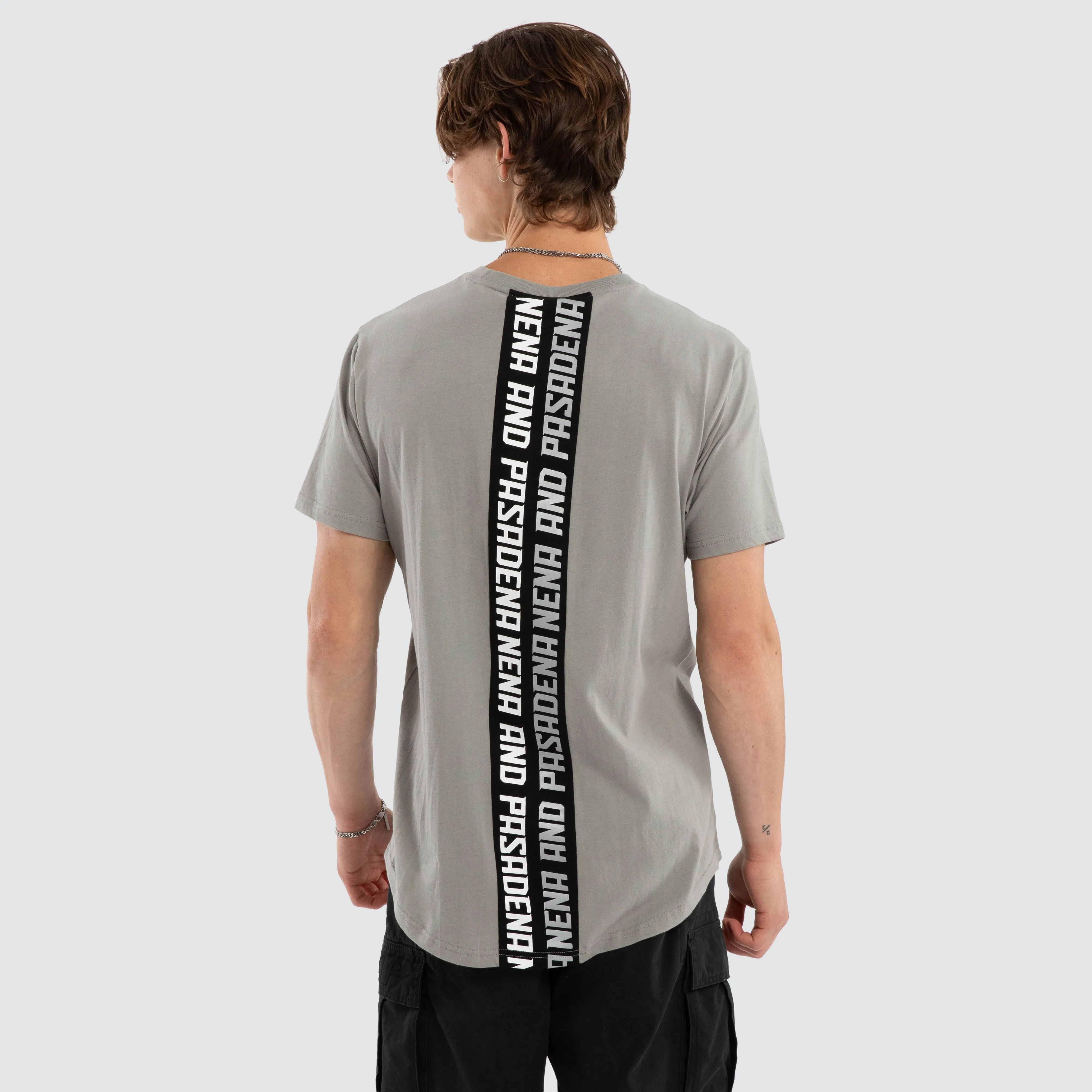 Triumph Dual Curved Tee Moon Mist sold by Nena and Pasadena