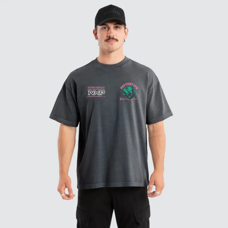 Grand Raptor Tee Pigment Vulcan sold by Nena and Pasadena