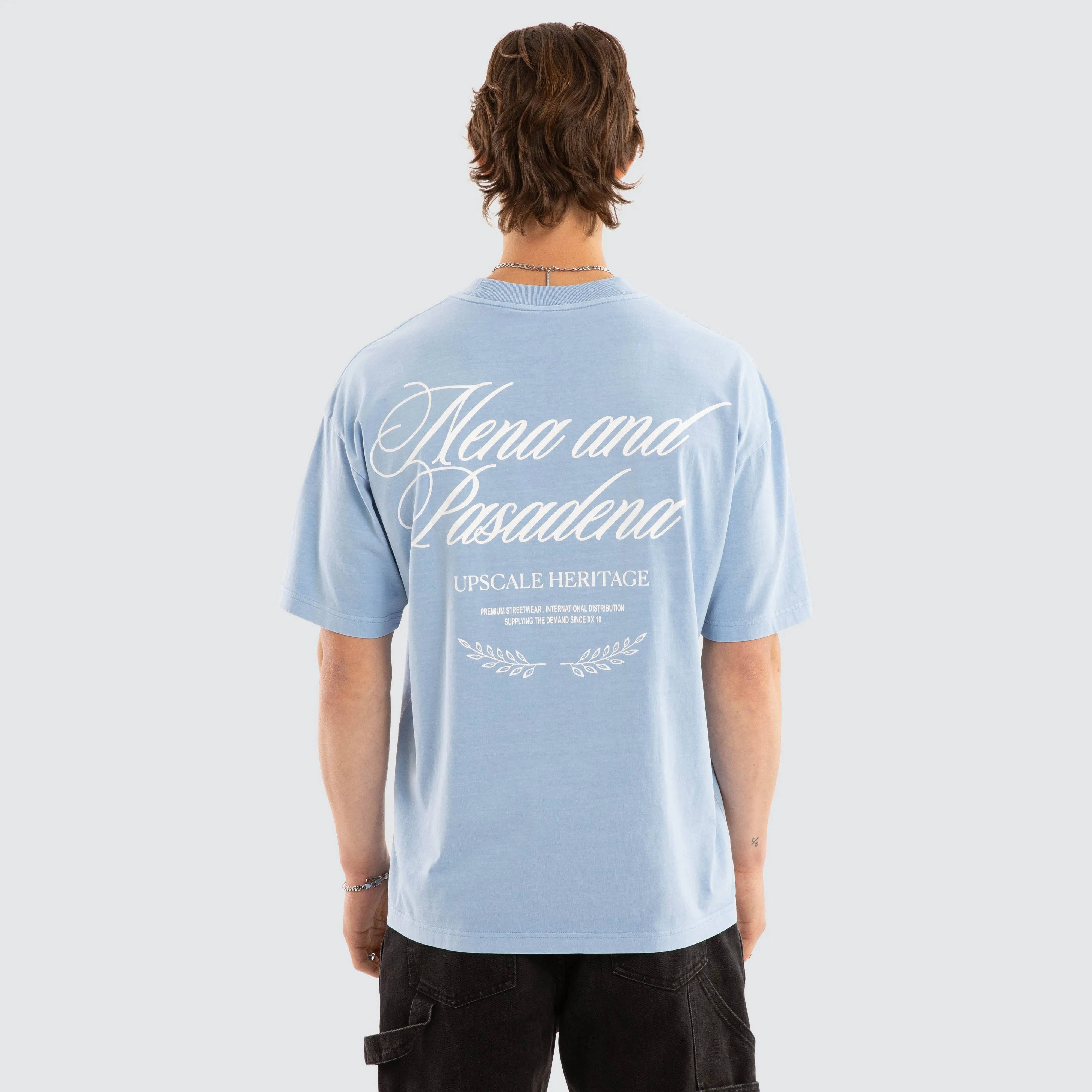 Gentlemen Raptor Tee Pigment Blue Bell sold by Nena and Pasadena product image thumbnail 2