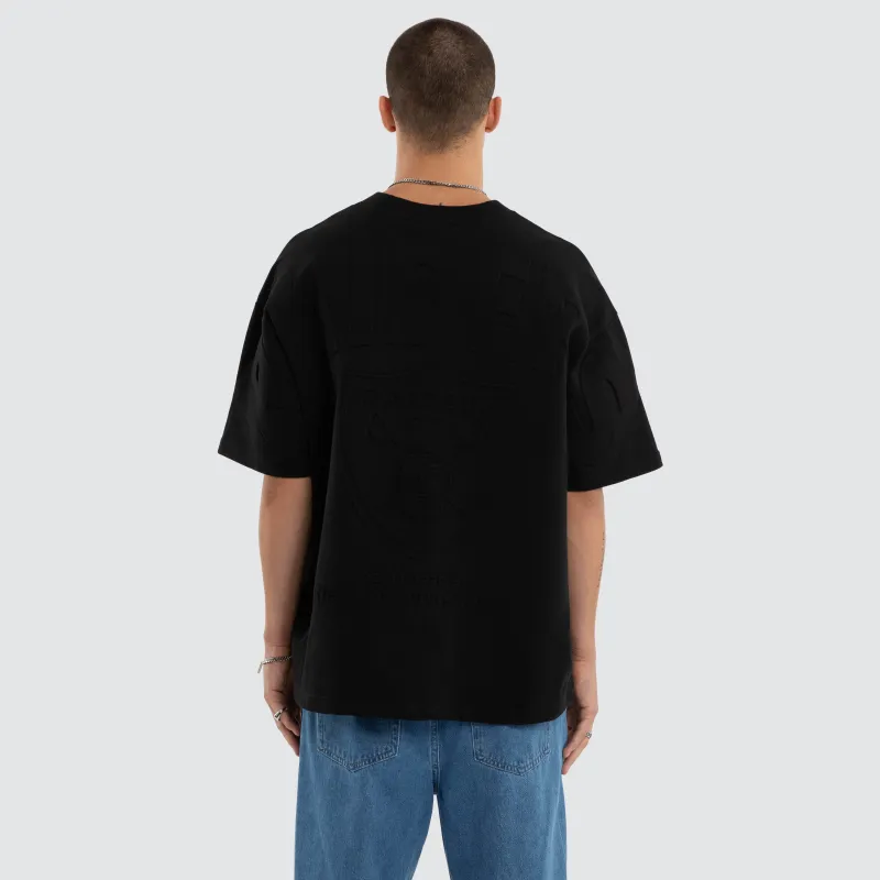 Las Vegas Raiders Crest Tee Jet Black sold by Nena and Pasadena