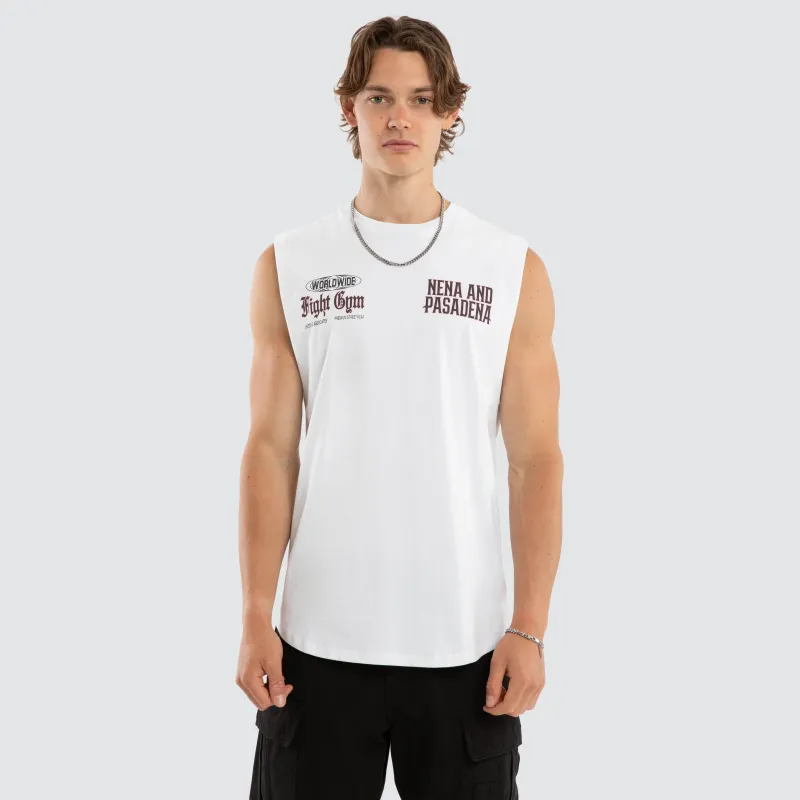 Inuence Dual Curved Muscle Optical White sold by Nena and Pasadena