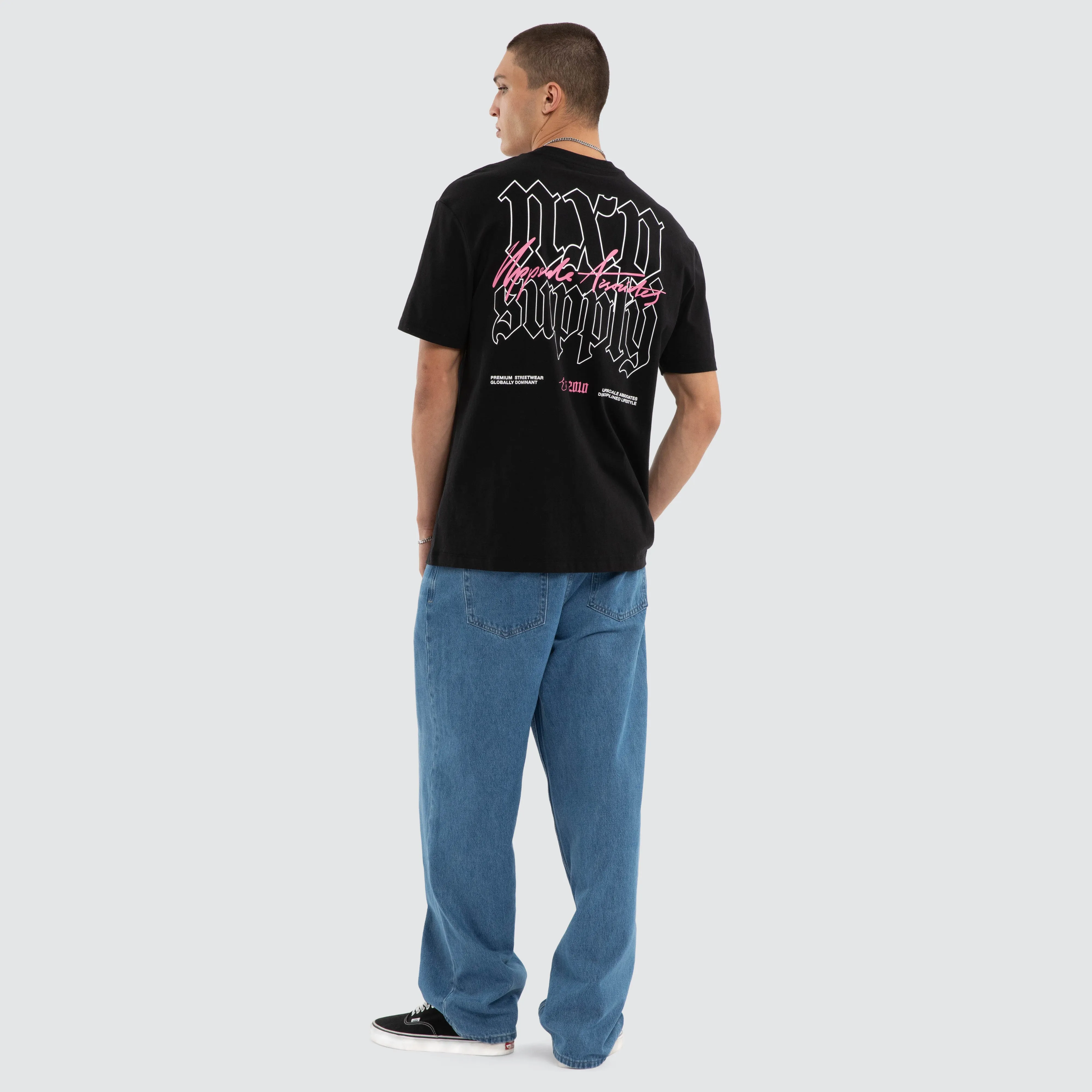 Upscale Relaxed Tee Jet Black sold by Nena and Pasadena product image thumbnail 2