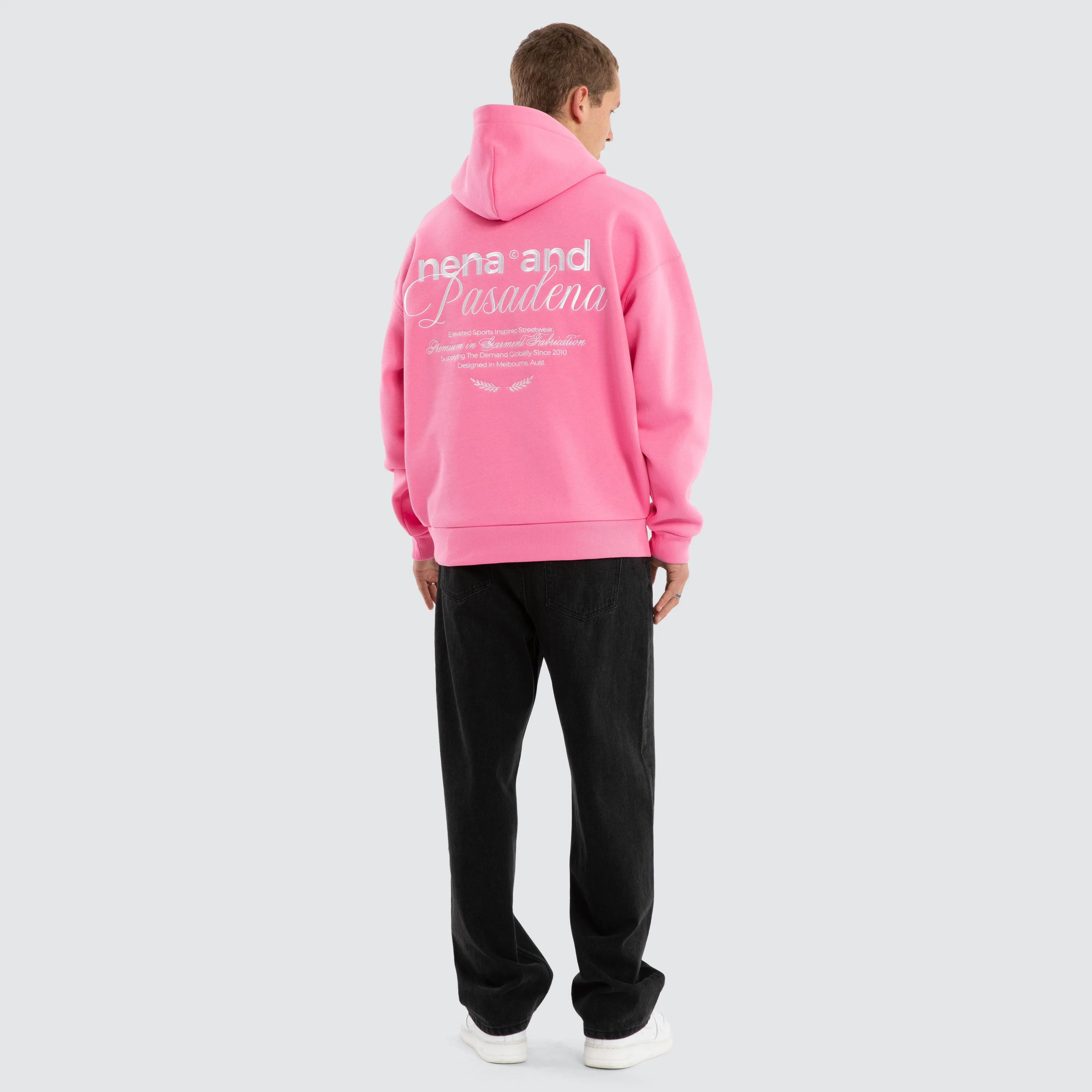Limitless Box Fit Hoodie Pink sold by Nena and Pasadena product image thumbnail 5
