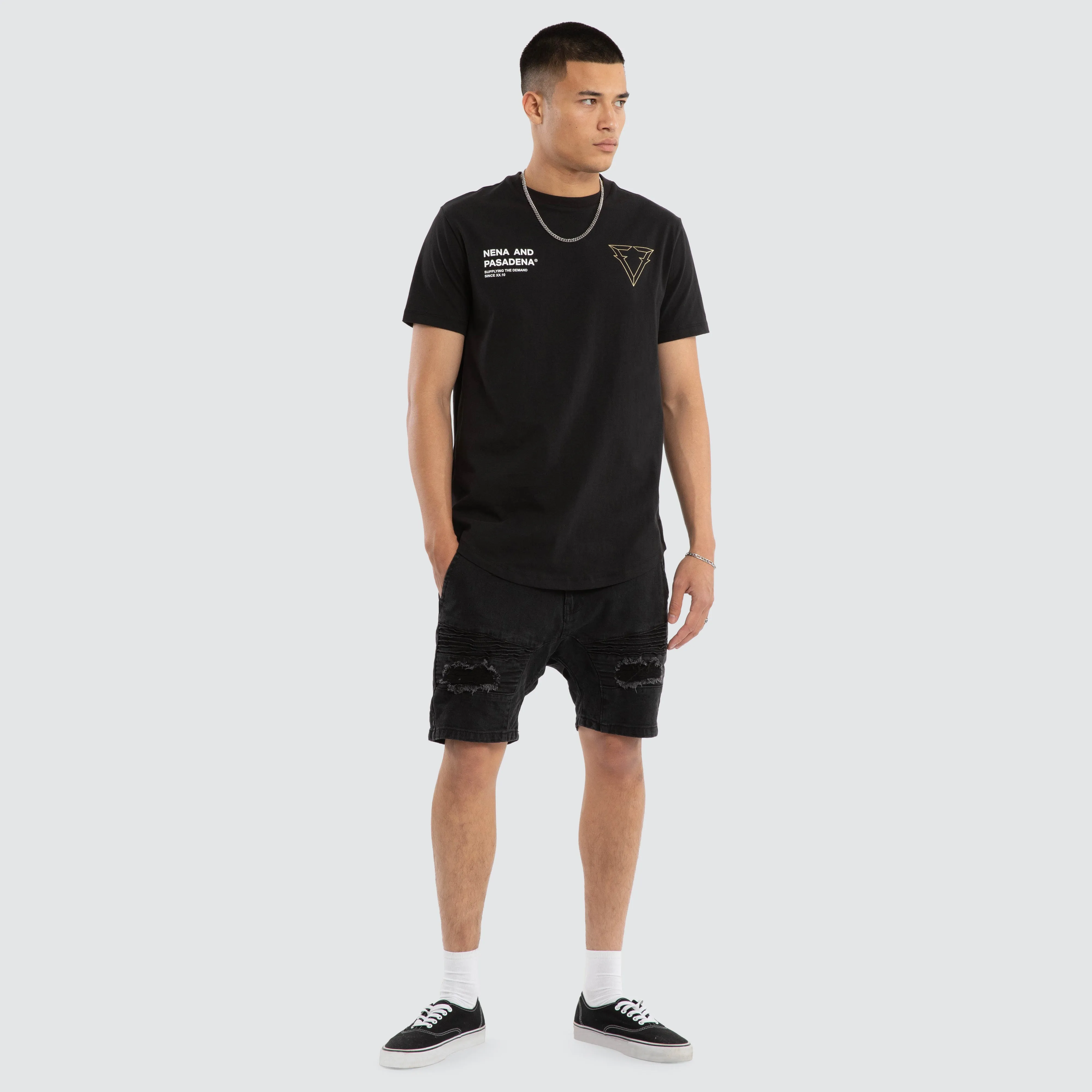 Forge Dual Curved Tee Jet Black sold by Nena and Pasadena product image thumbnail 5