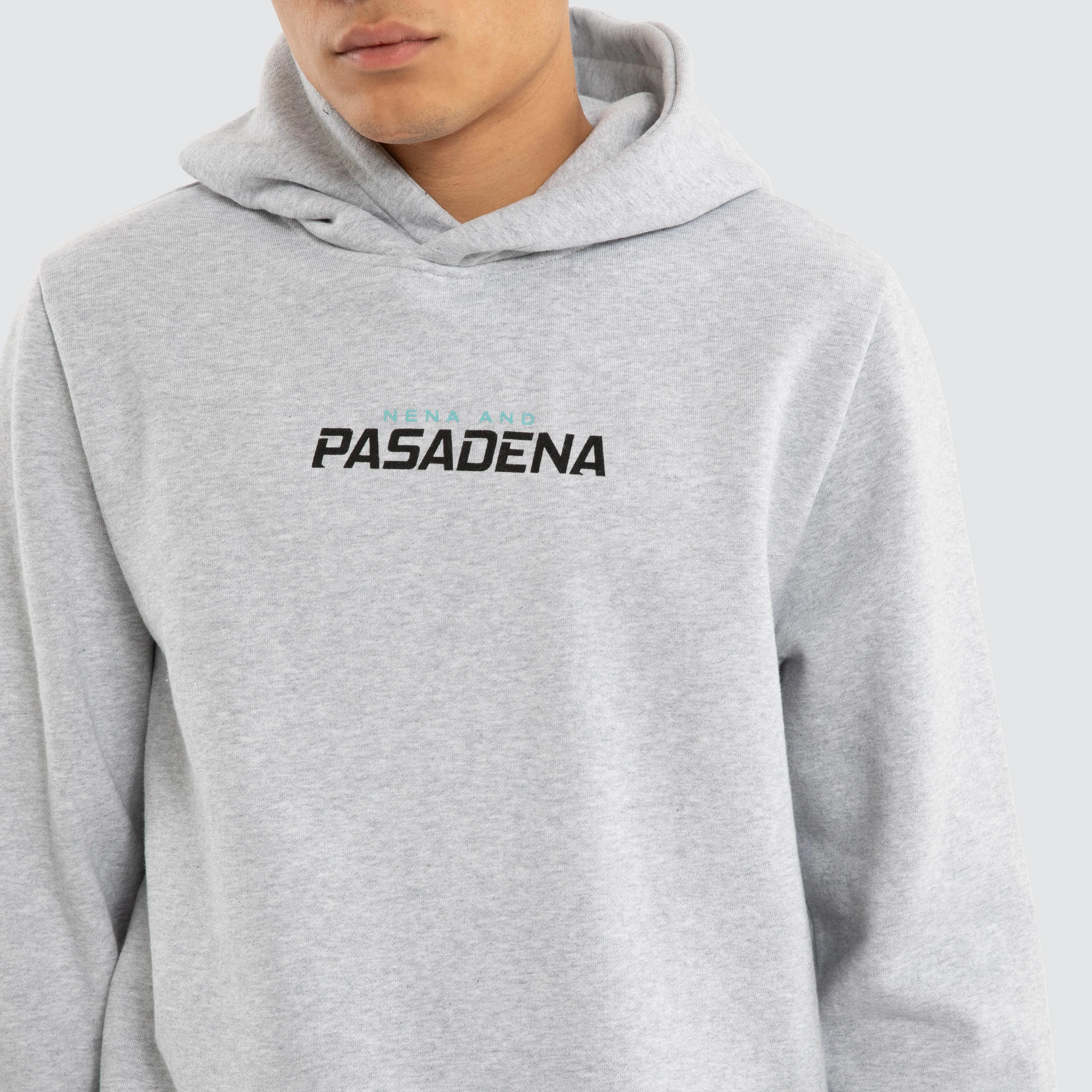 Unbreakable Dual Curved Hoodie Grey Marle sold by Nena and Pasadena product image thumbnail 3