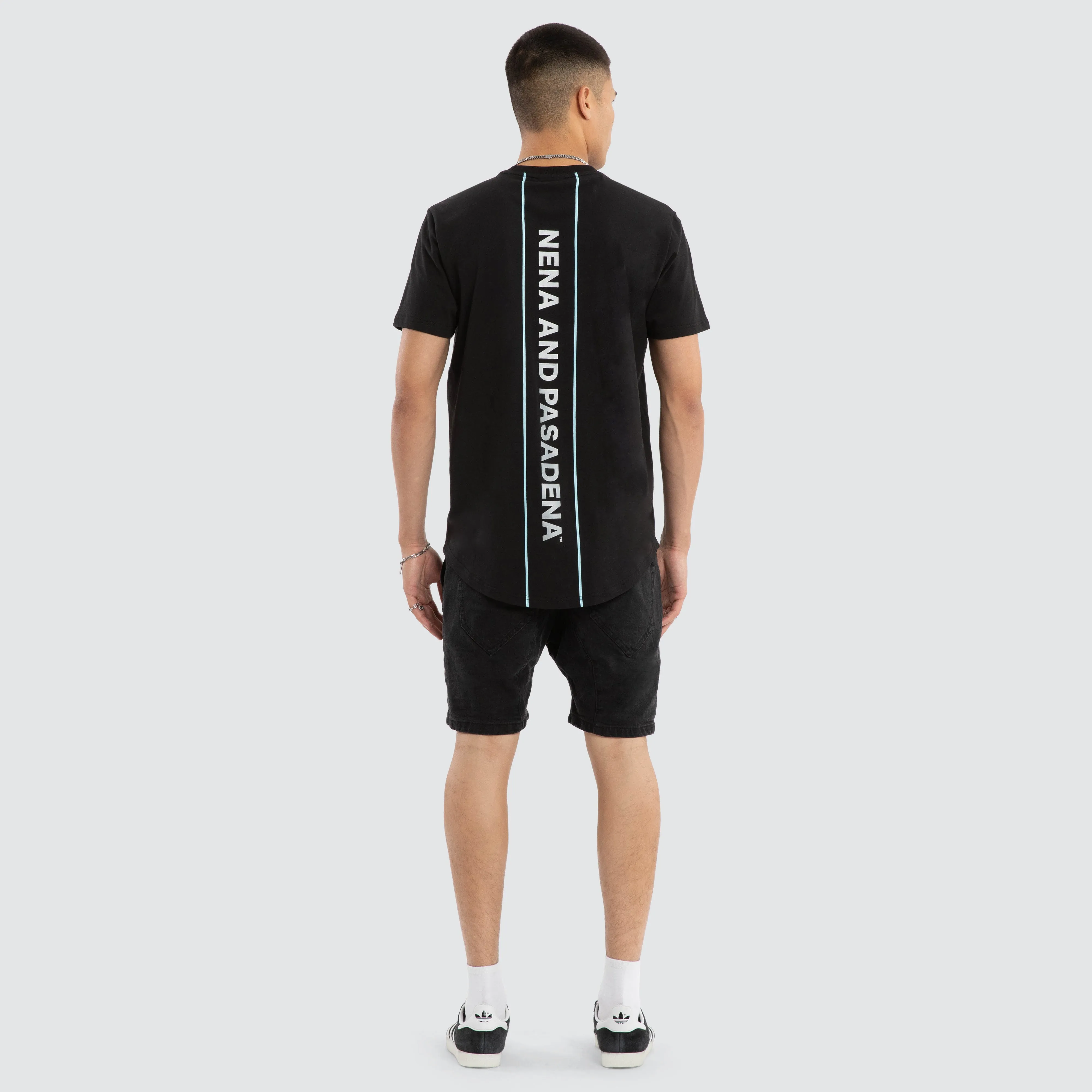 Inleash Dual Curved Tee Jet Black sold by Nena and Pasadena product image thumbnail 4