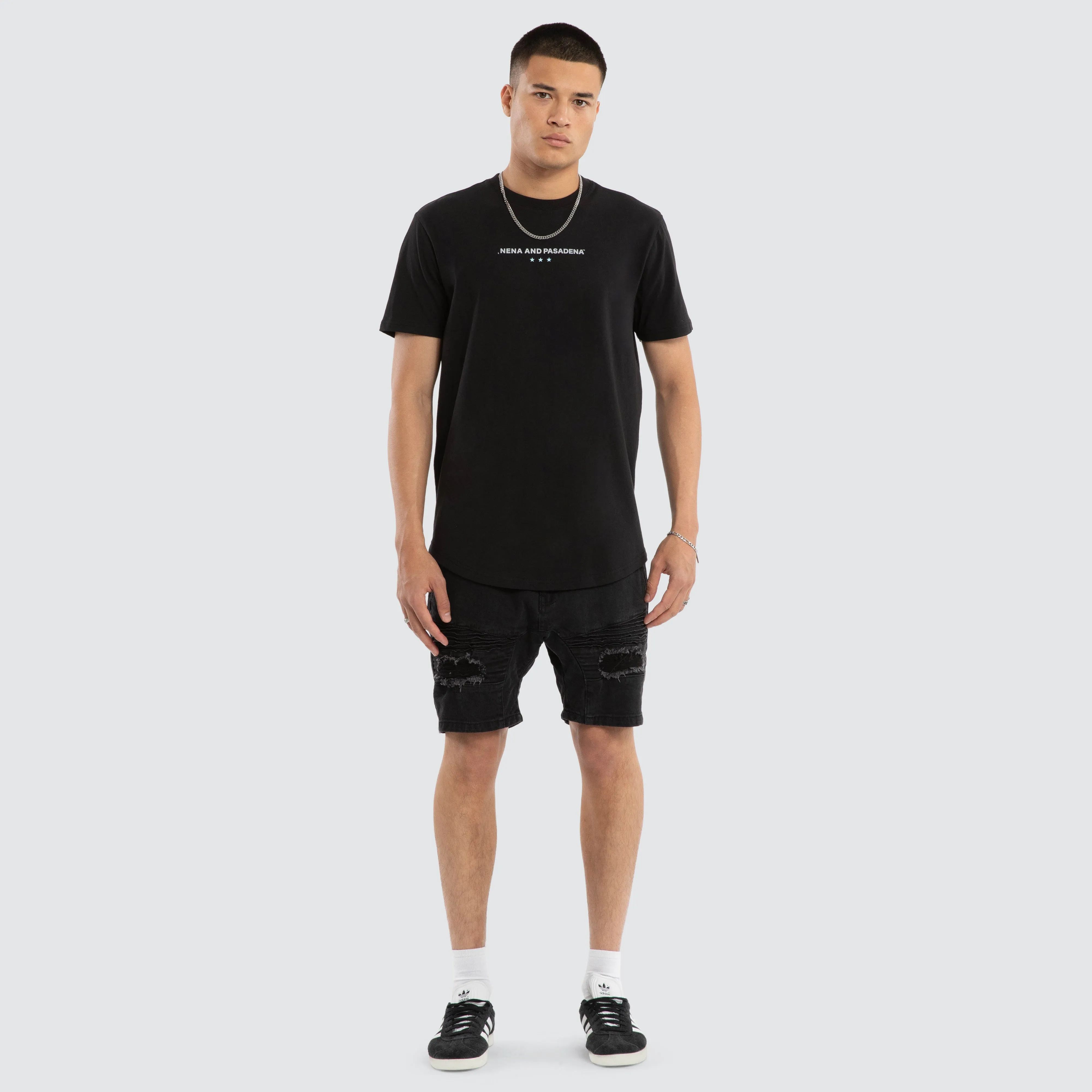 Inleash Dual Curved Tee Jet Black sold by Nena and Pasadena product image thumbnail 5