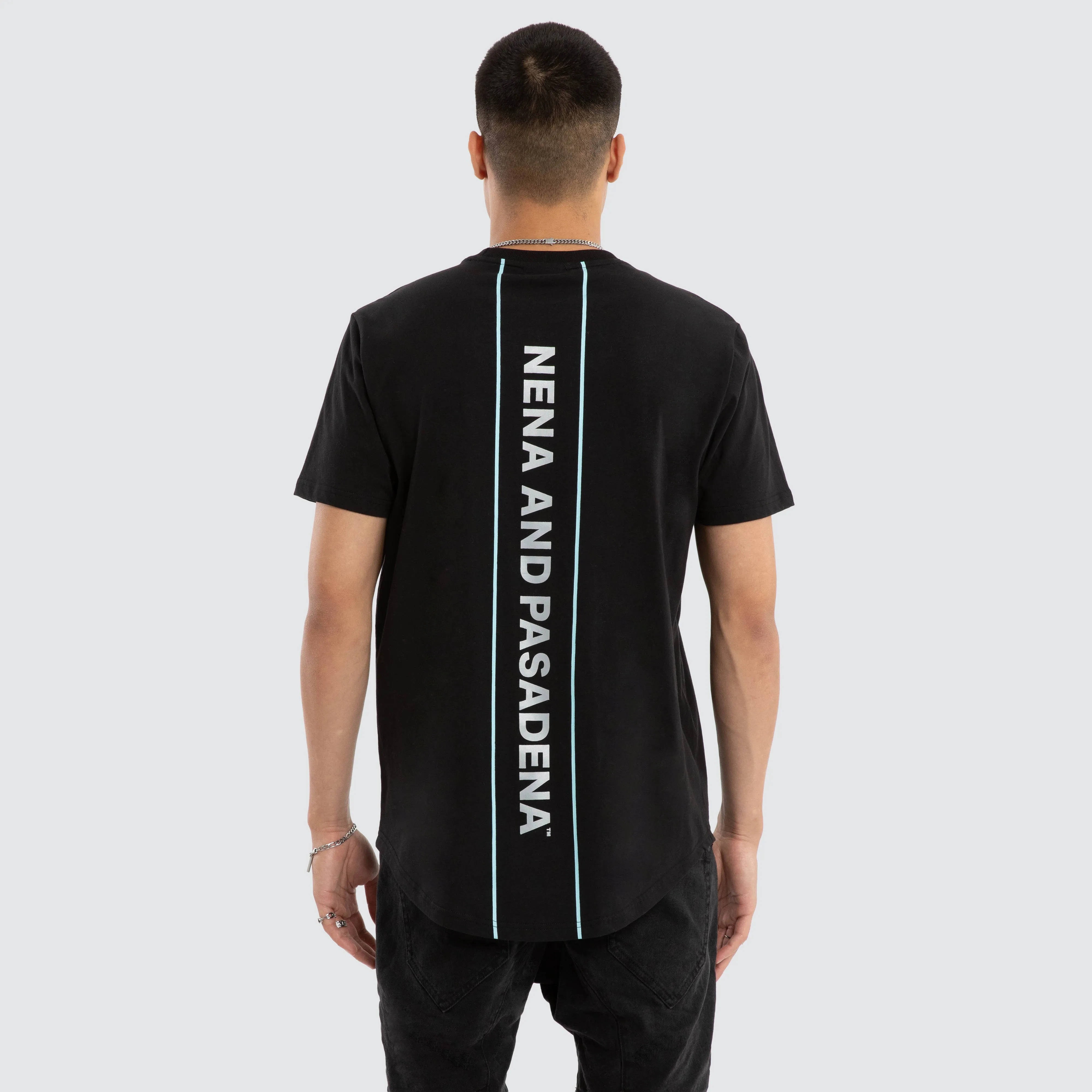 Inleash Dual Curved Tee Jet Black sold by Nena and Pasadena product image thumbnail 2