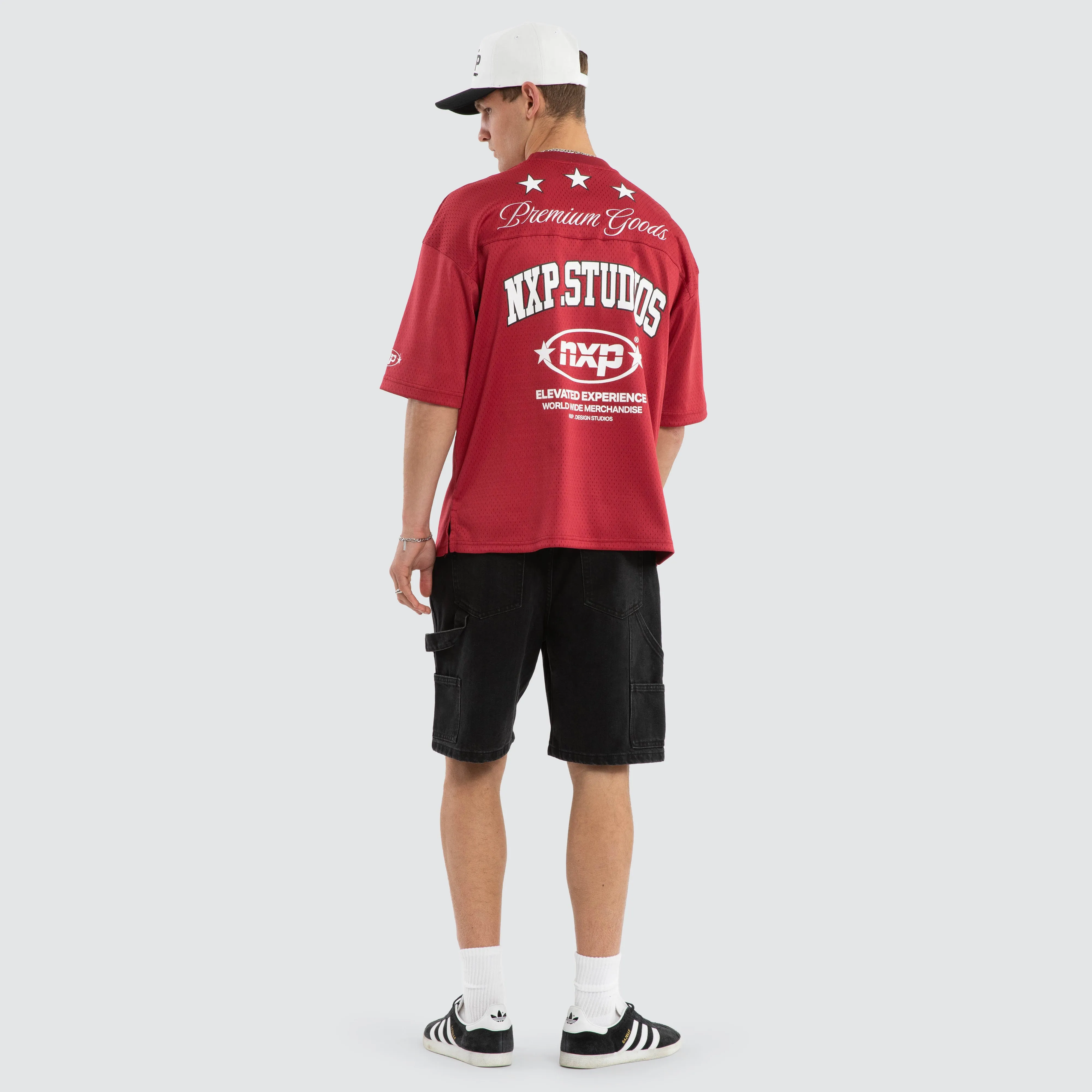 Offbeat Football Jersey Maroon sold by Nena and Pasadena product image thumbnail 5