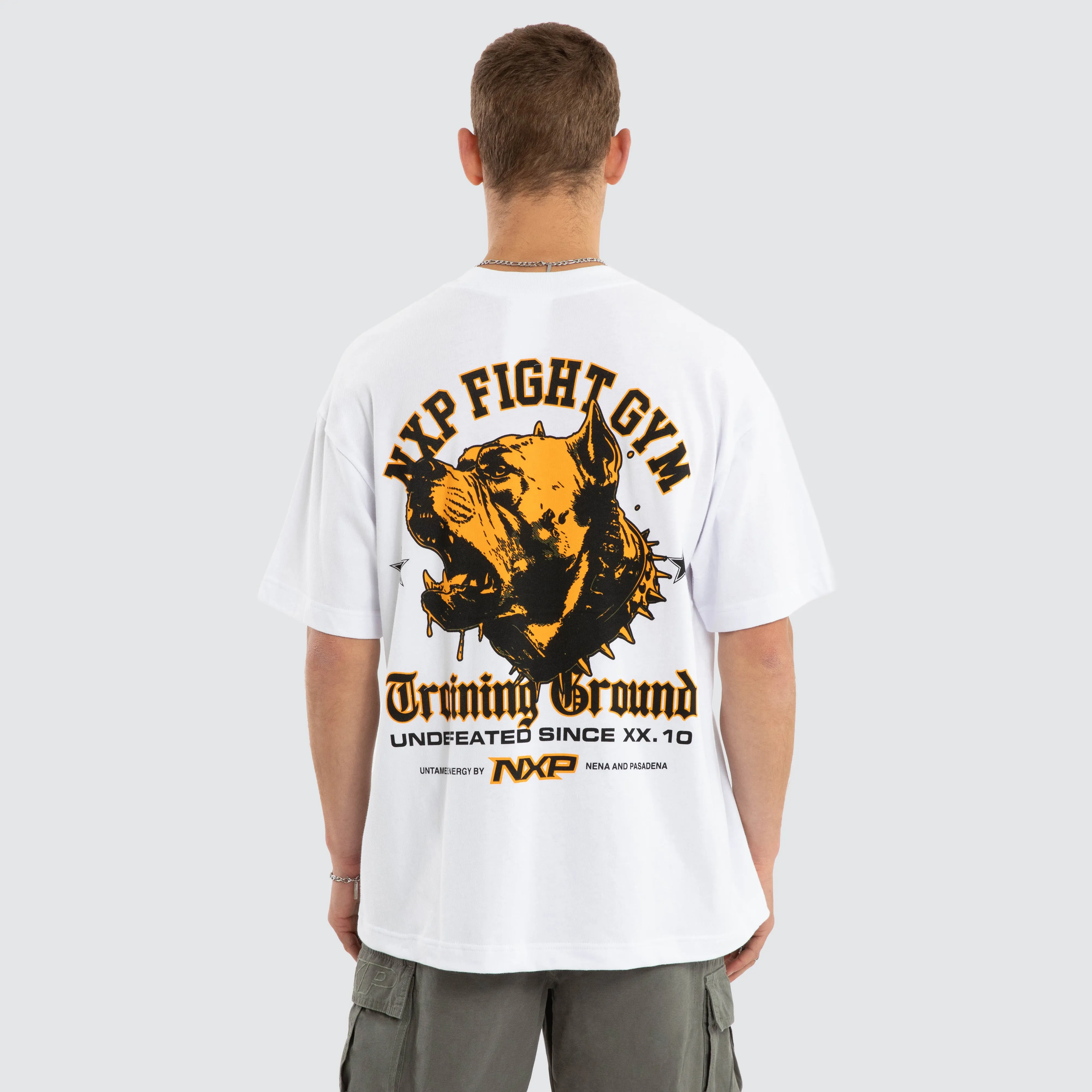 Beast Mode Raptor Tee Optical White sold by Nena and Pasadena product image thumbnail 2