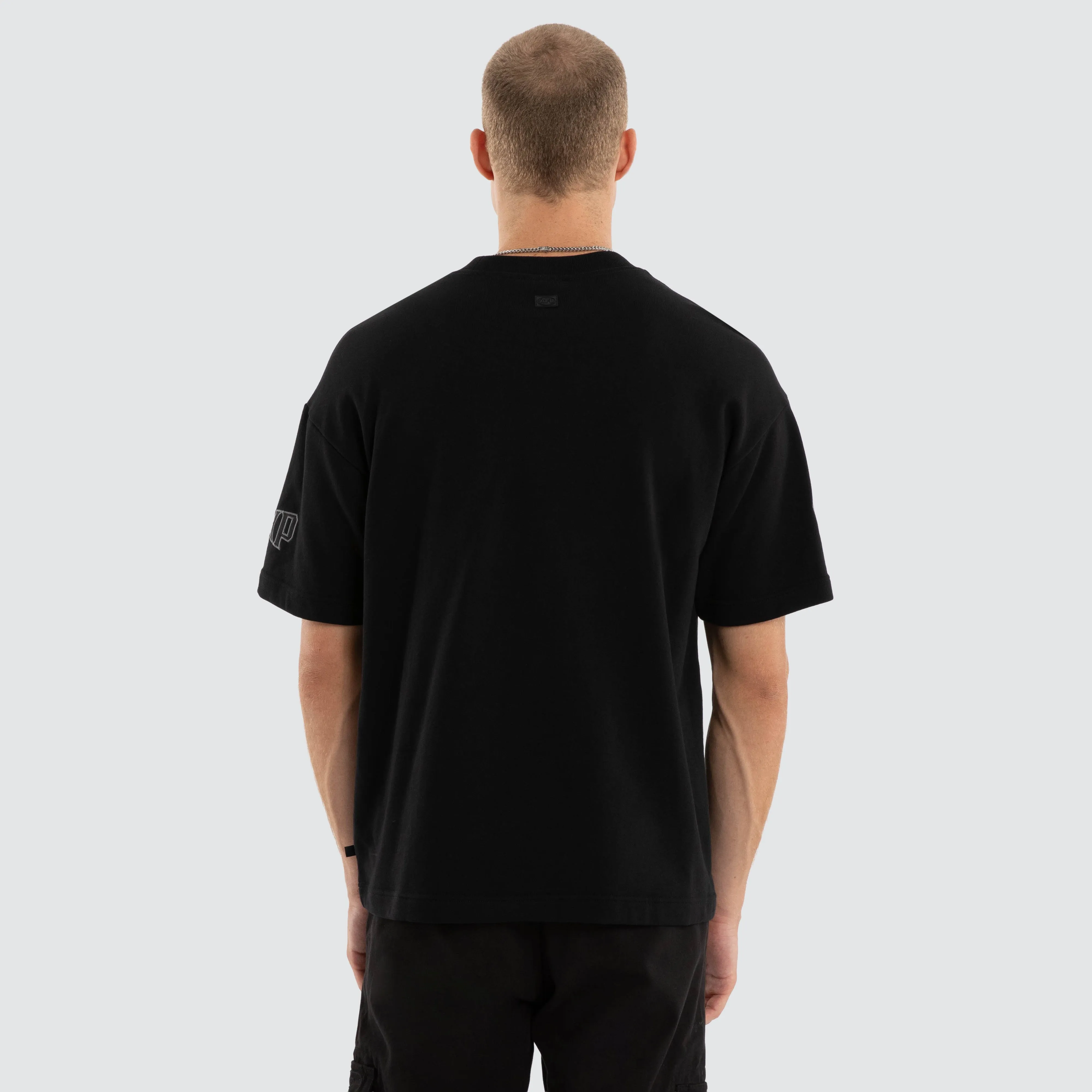Carlton Blues Perform Loopback Tee Jet Black sold by Nena and Pasadena product image thumbnail 5