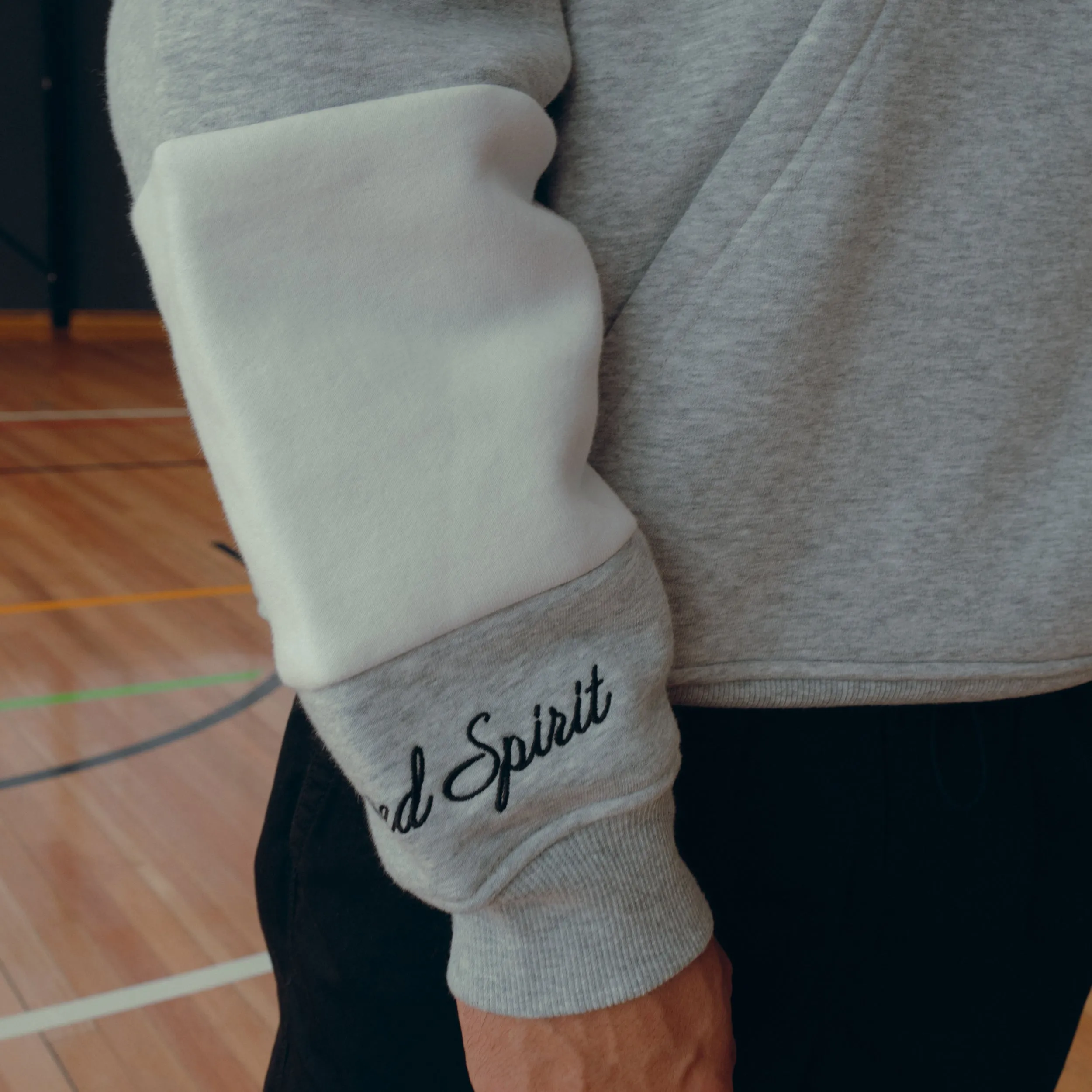 Conquer Relaxed Hoodie Grey Marle sold by Nena and Pasadena product image thumbnail 3