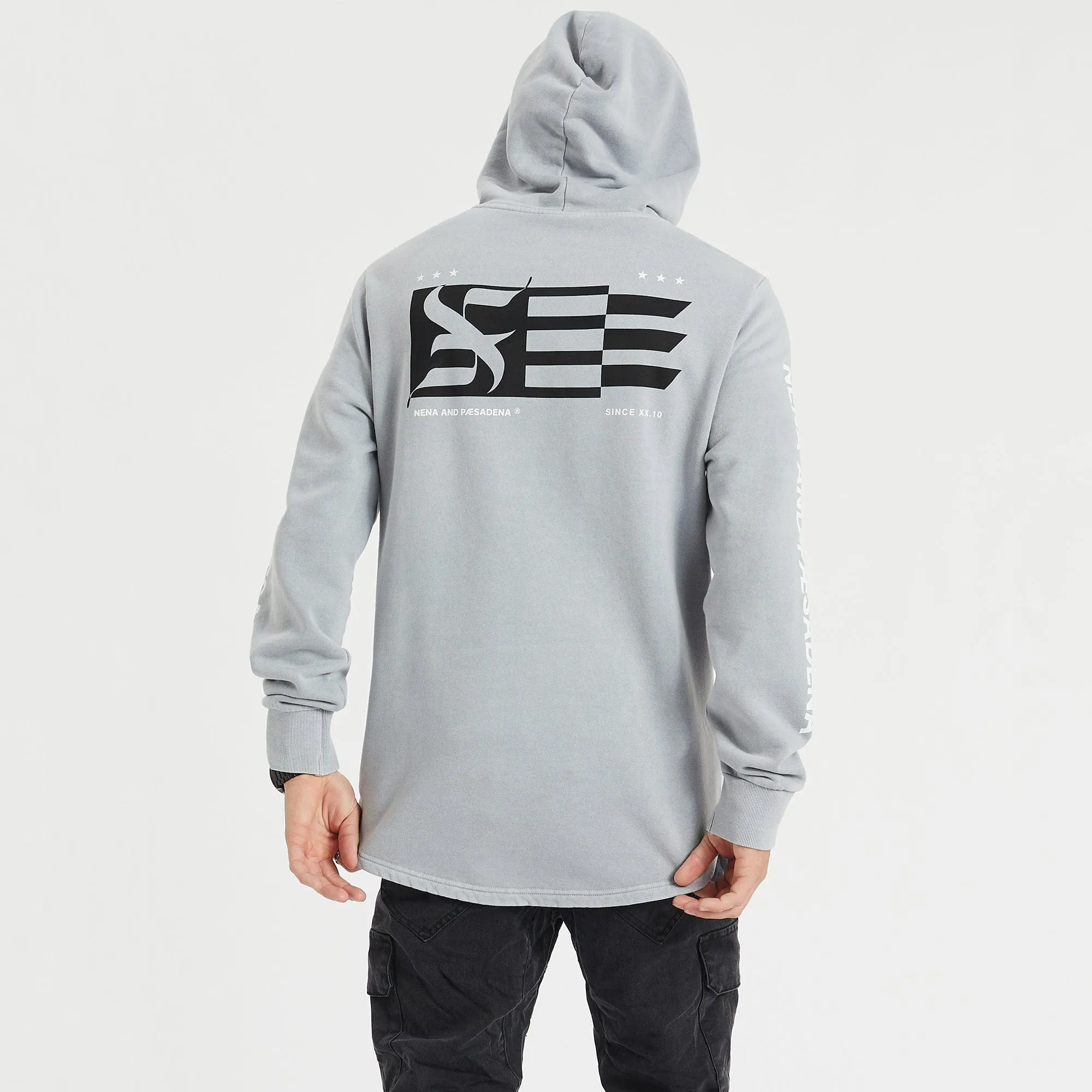 Future Hooded Dual Curved Hoodie Pigment Alloy sold by Nena and Pasadena