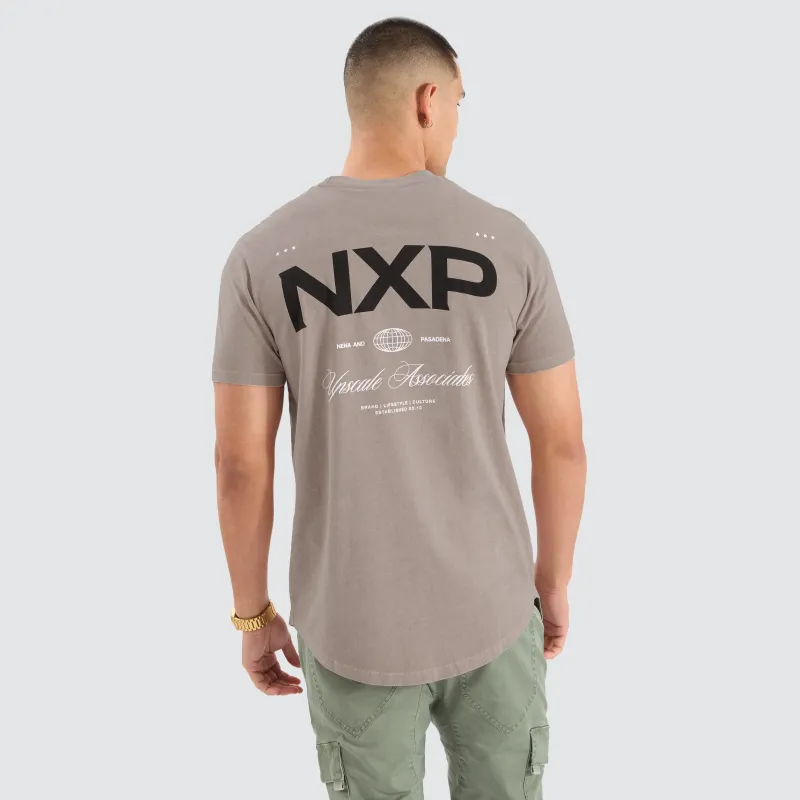 Prancer Dual Curved Tee Pigment Etherea sold by Nena and Pasadena