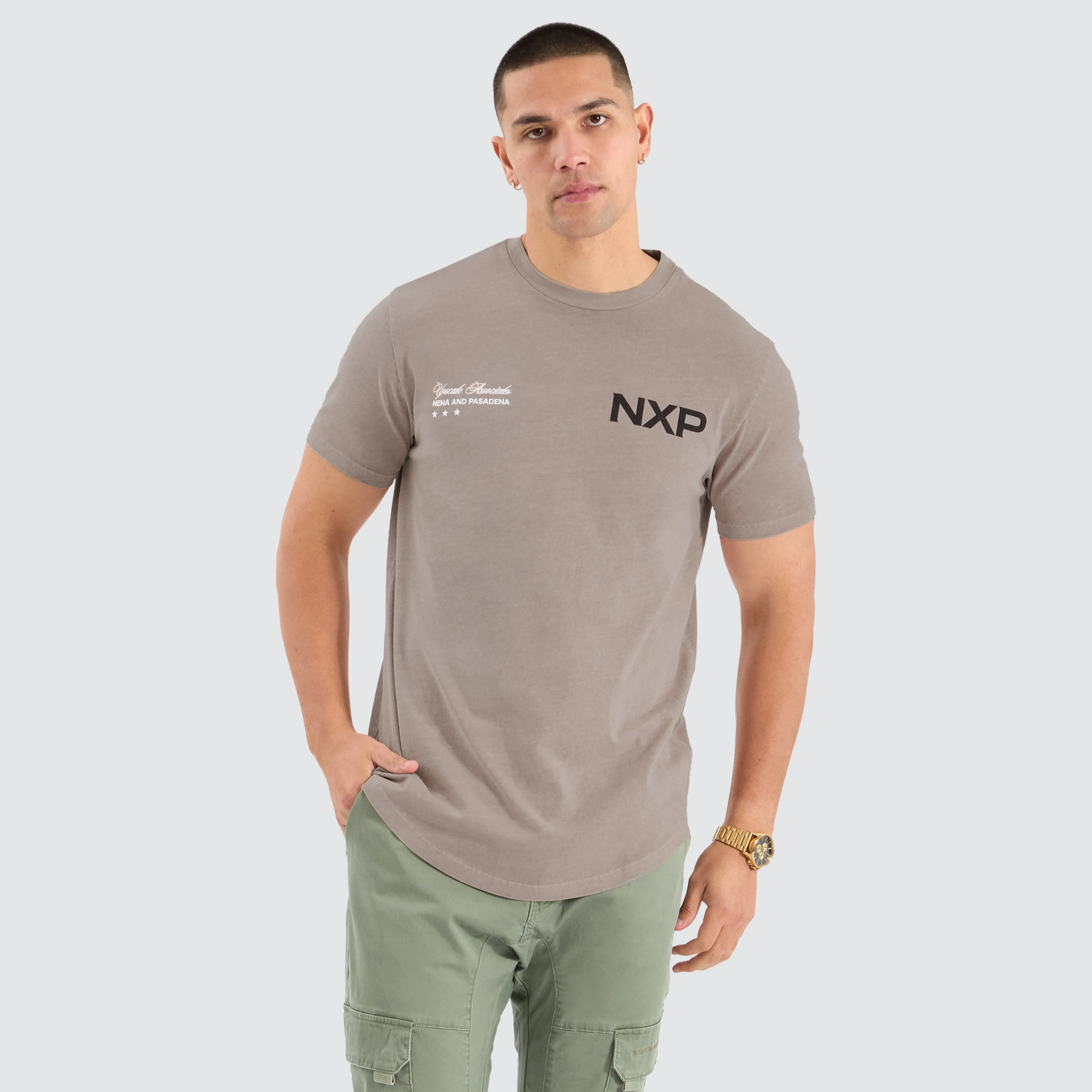 Prancer Dual Curved Tee Pigment Etherea sold by Nena and Pasadena product image thumbnail 3