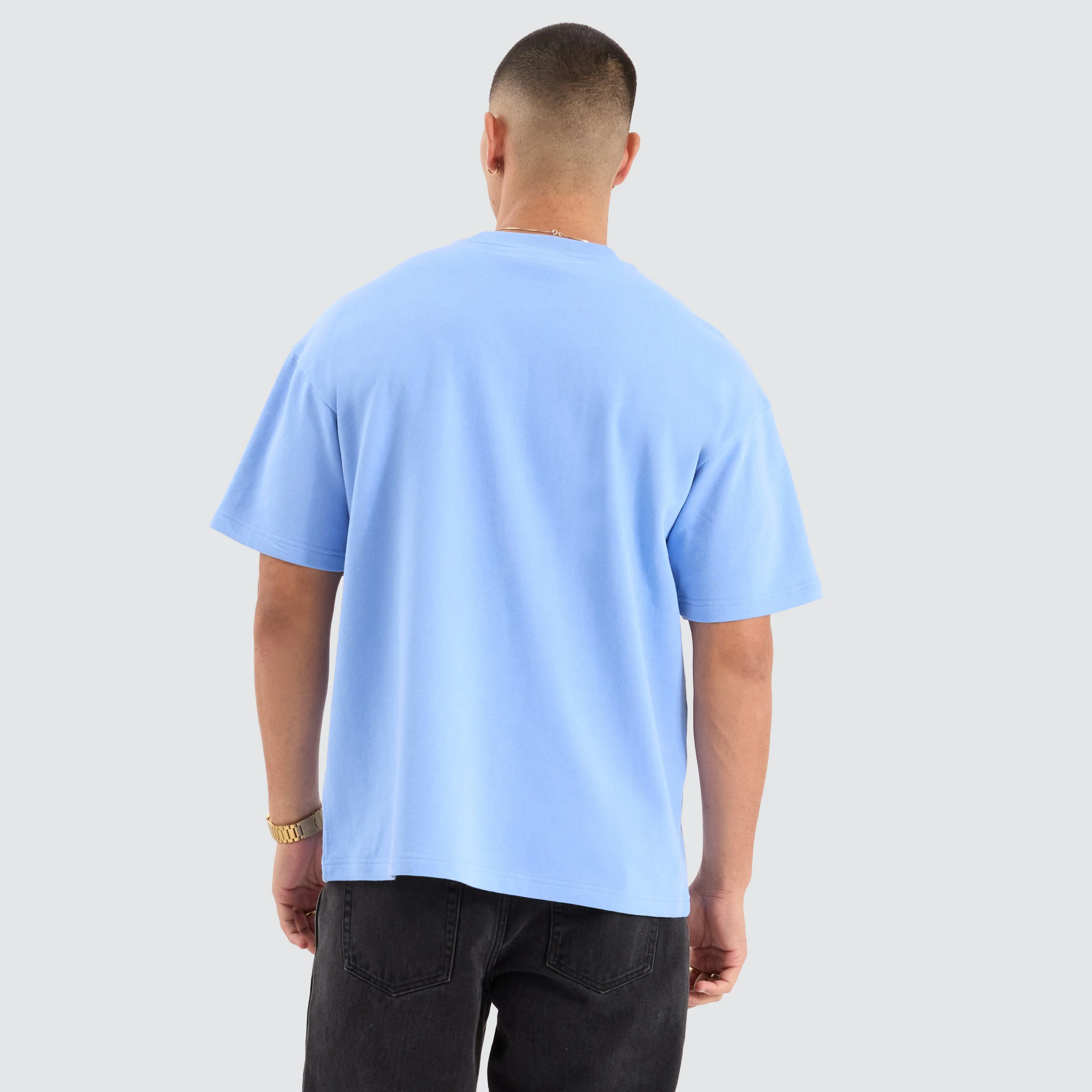 Lasso Loopback Raptor Tee Vista Blue sold by Nena and Pasadena product image thumbnail 5
