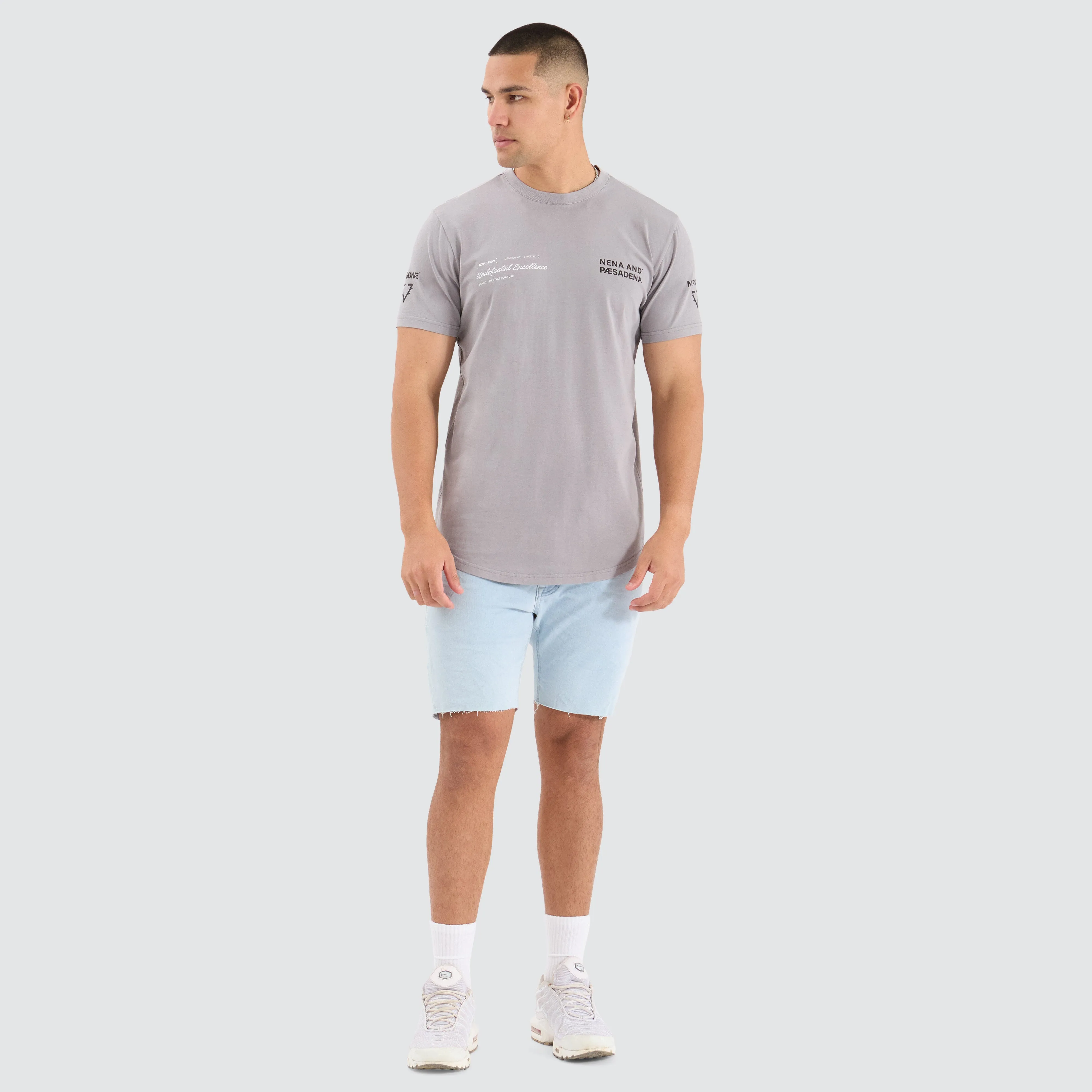 Chilvary Dual Curved Tee Pigment Alloy sold by Nena and Pasadena product image thumbnail 2