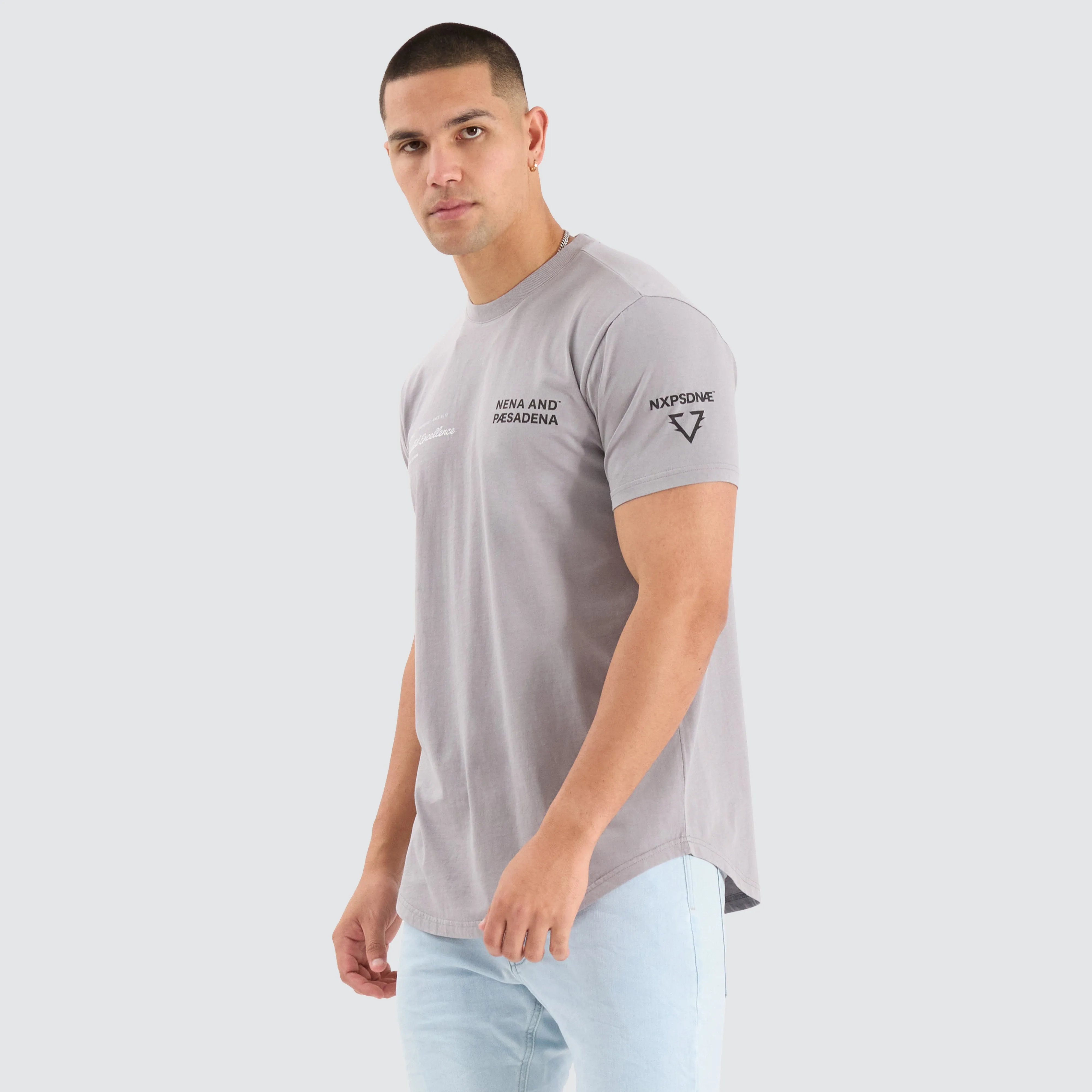 Chilvary Dual Curved Tee Pigment Alloy sold by Nena and Pasadena product image thumbnail 4