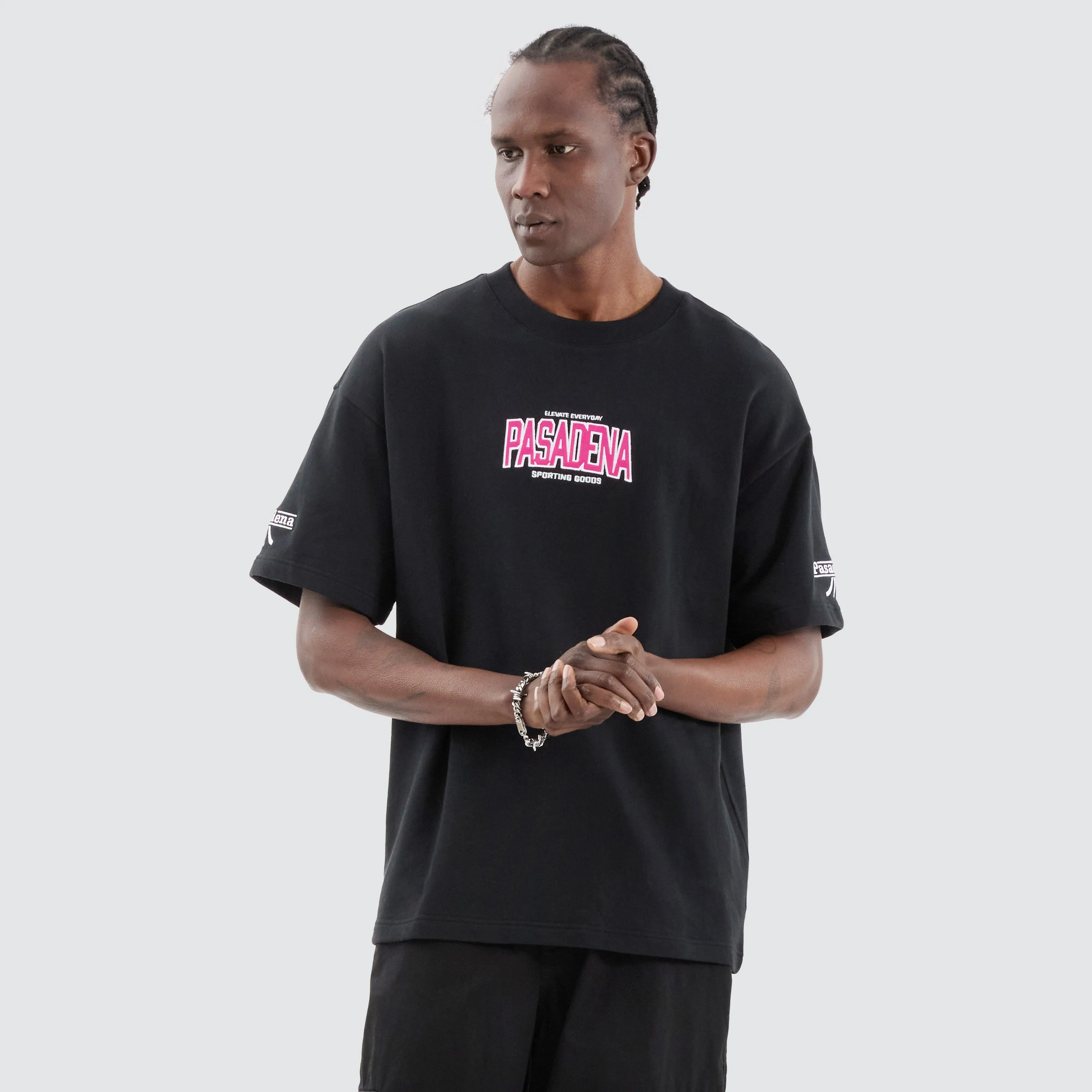 Miami Loopback Raptor Tee Anthracite Black sold by Nena and Pasadena product image thumbnail 2