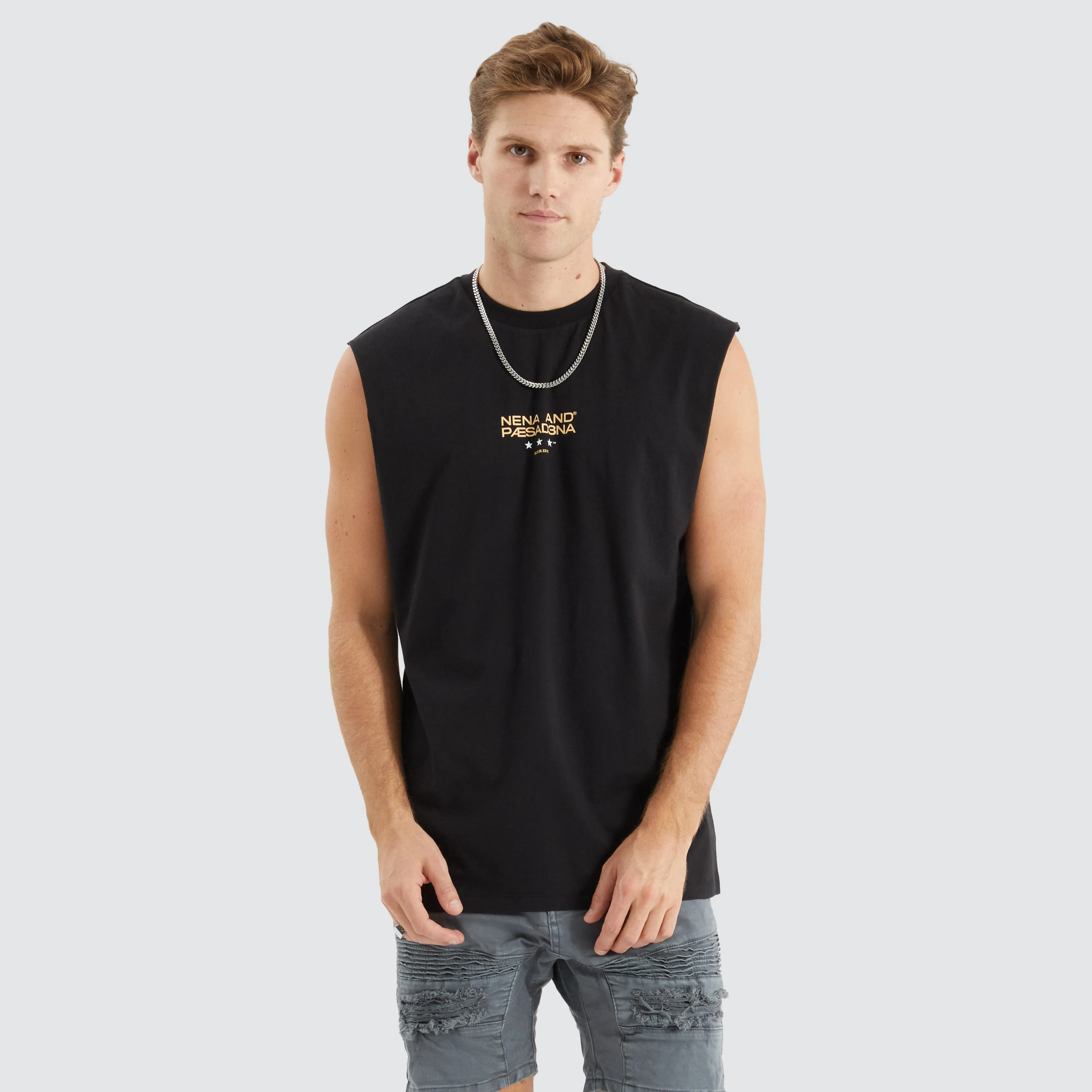 Vector Scoop Back Muscle Jet Black sold by Nena and Pasadena product image thumbnail 3