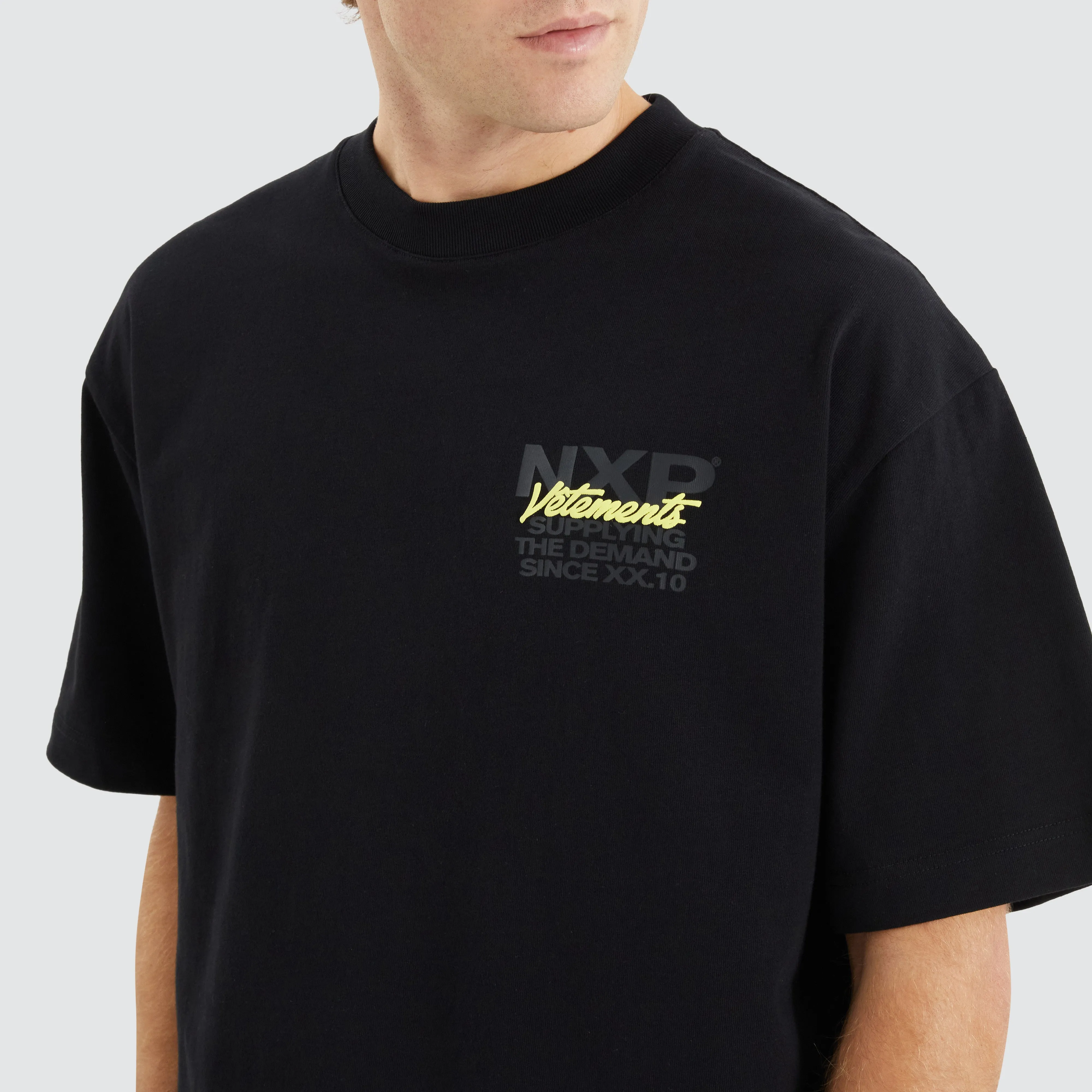 Demand Street Tee Jet Black sold by Nena and Pasadena product image thumbnail 3