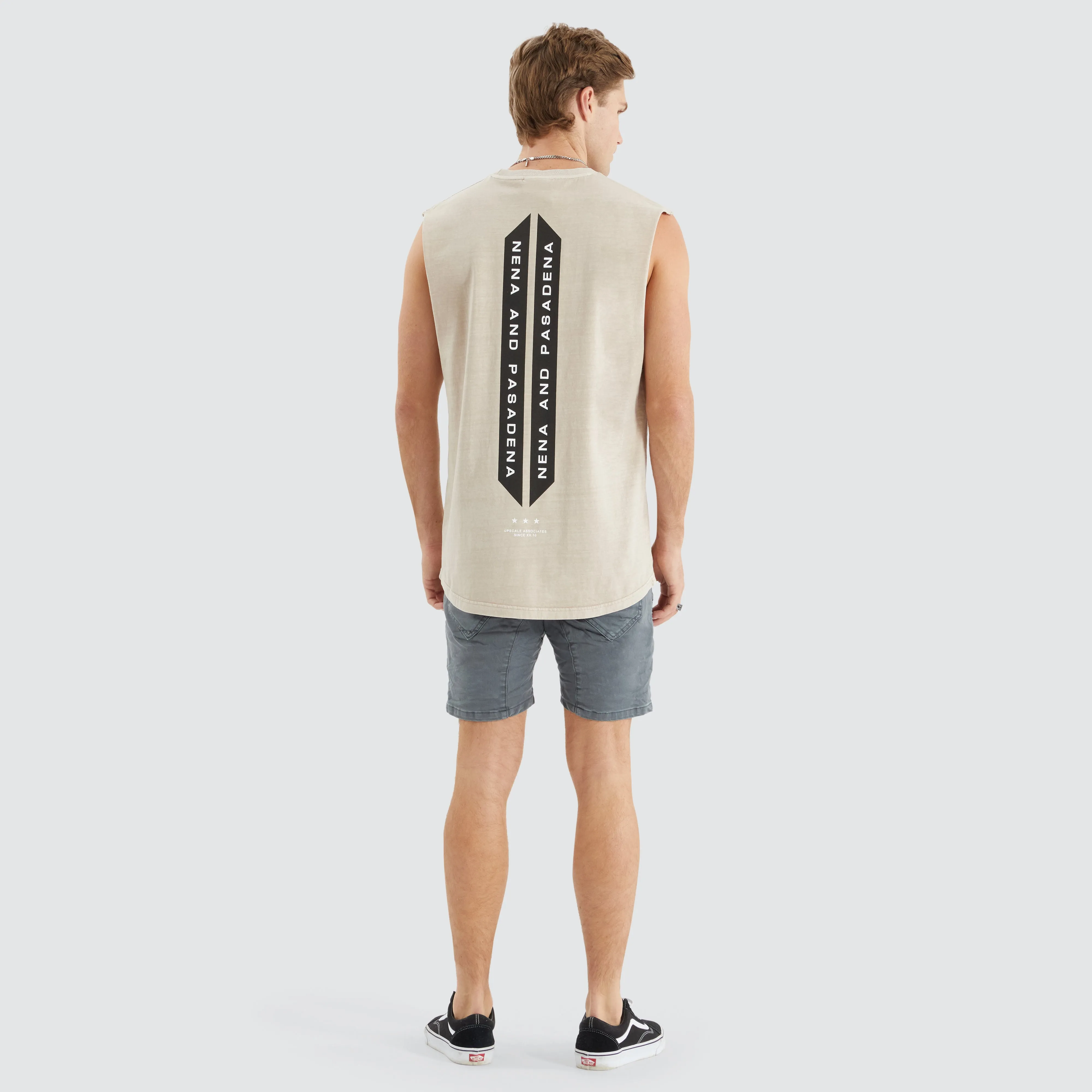 Caution Scoop Back Muscle Pigment Silver Grey sold by Nena and Pasadena product image thumbnail 4