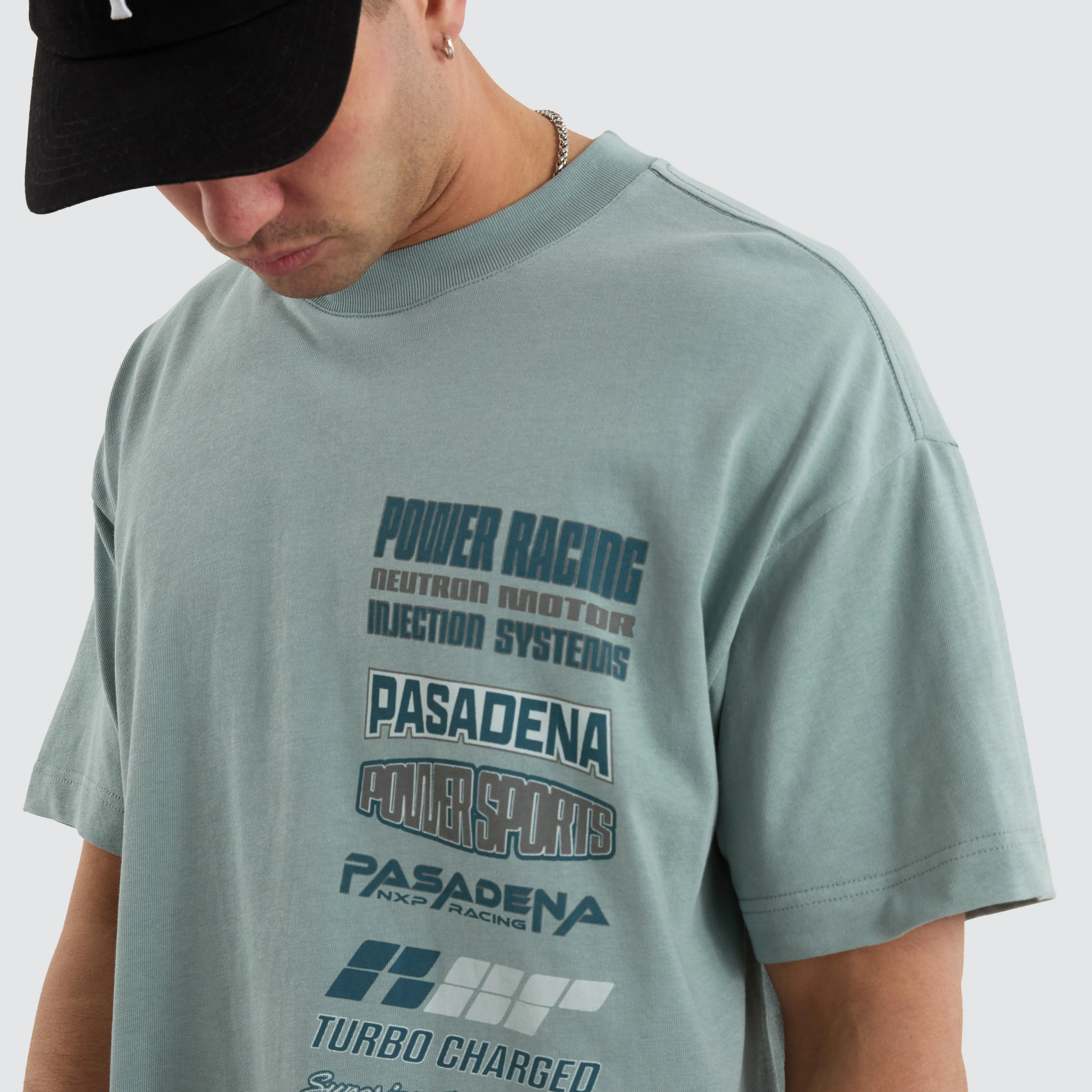 Turbo Raptor Tee Slate sold by Nena and Pasadena product image thumbnail 3