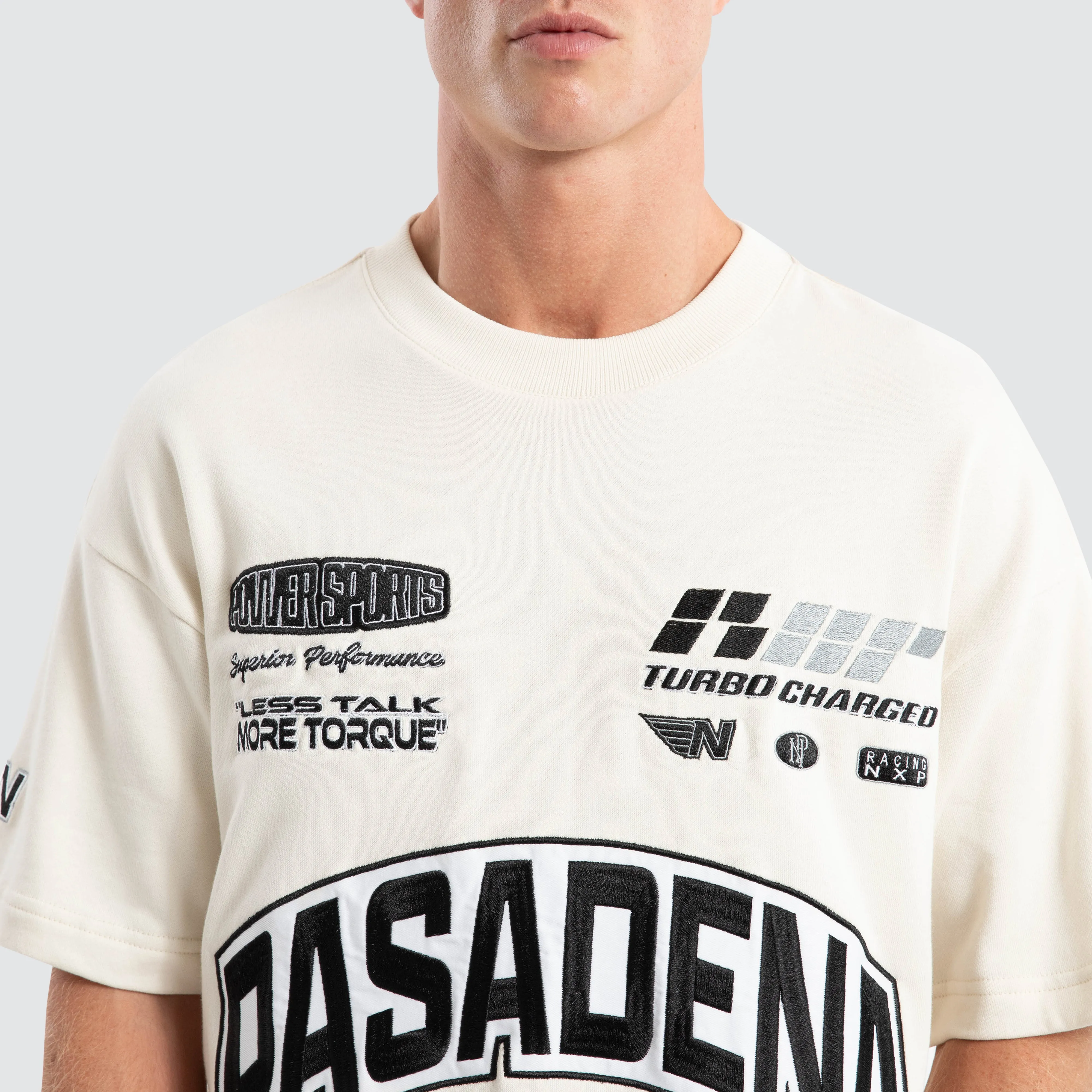 Torque Loopback Raptor Tee Tofu sold by Nena and Pasadena product image thumbnail 2