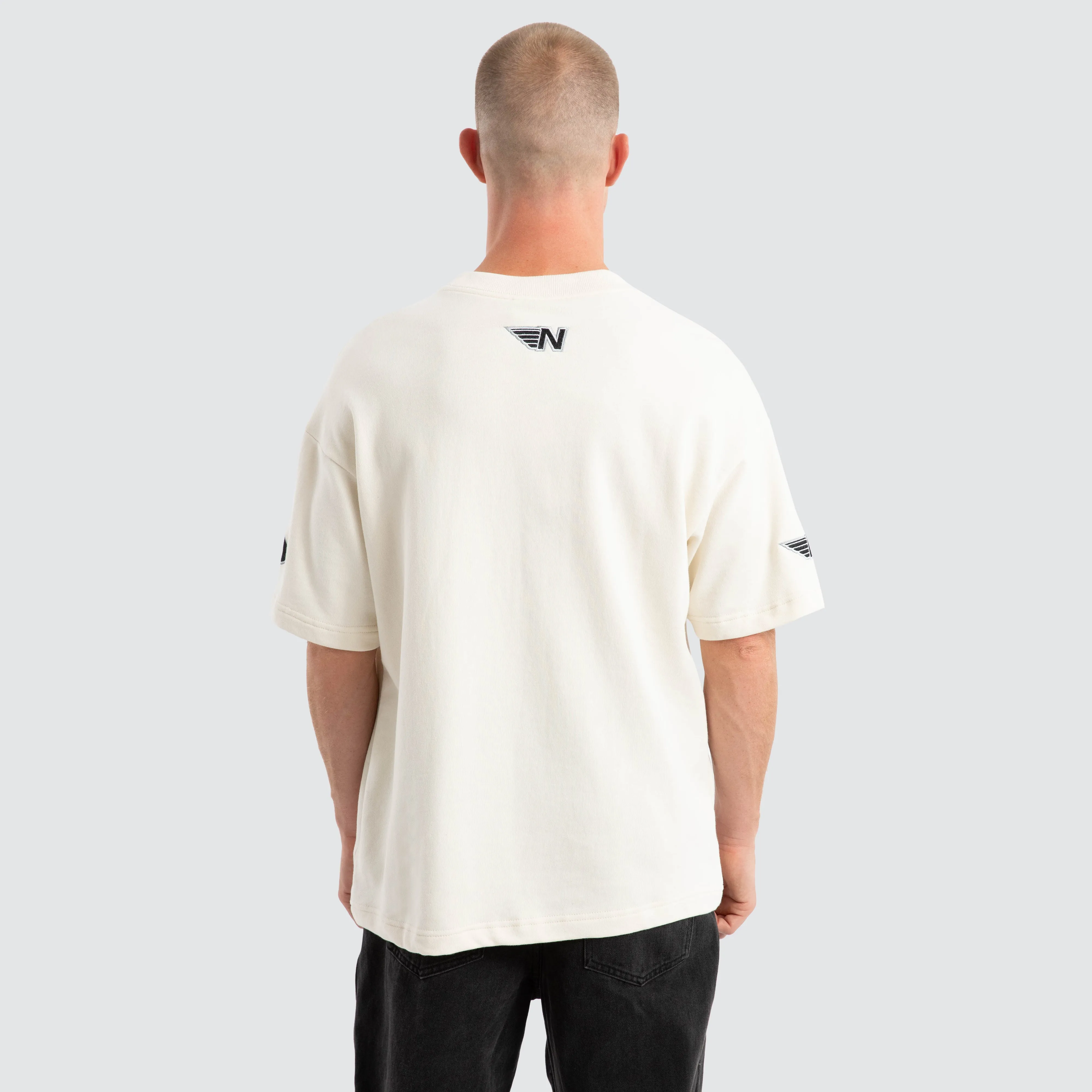 Torque Loopback Raptor Tee Tofu sold by Nena and Pasadena product image thumbnail 3