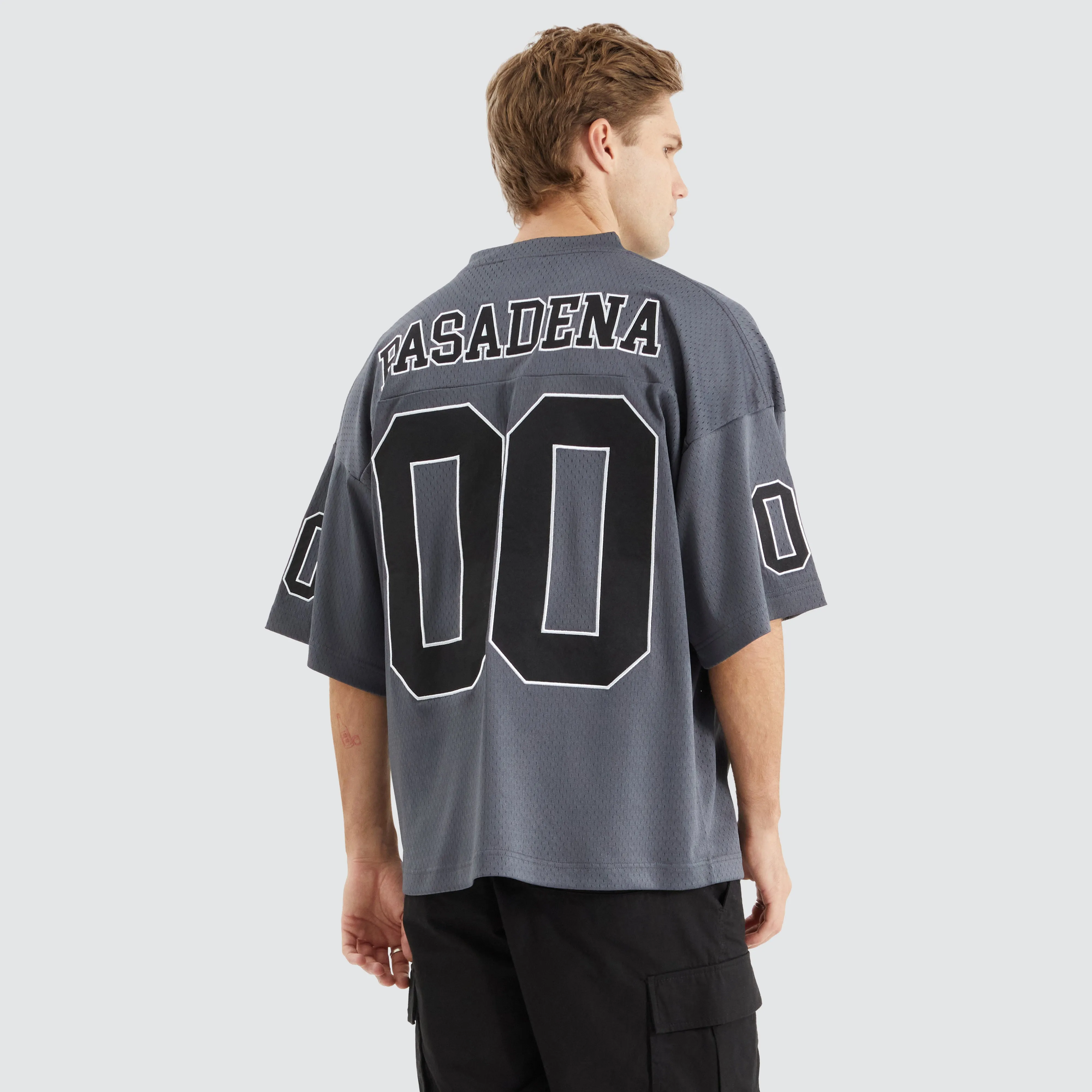 Dayton Mesh Training Jersey Asphalt sold by Nena and Pasadena product image thumbnail 3