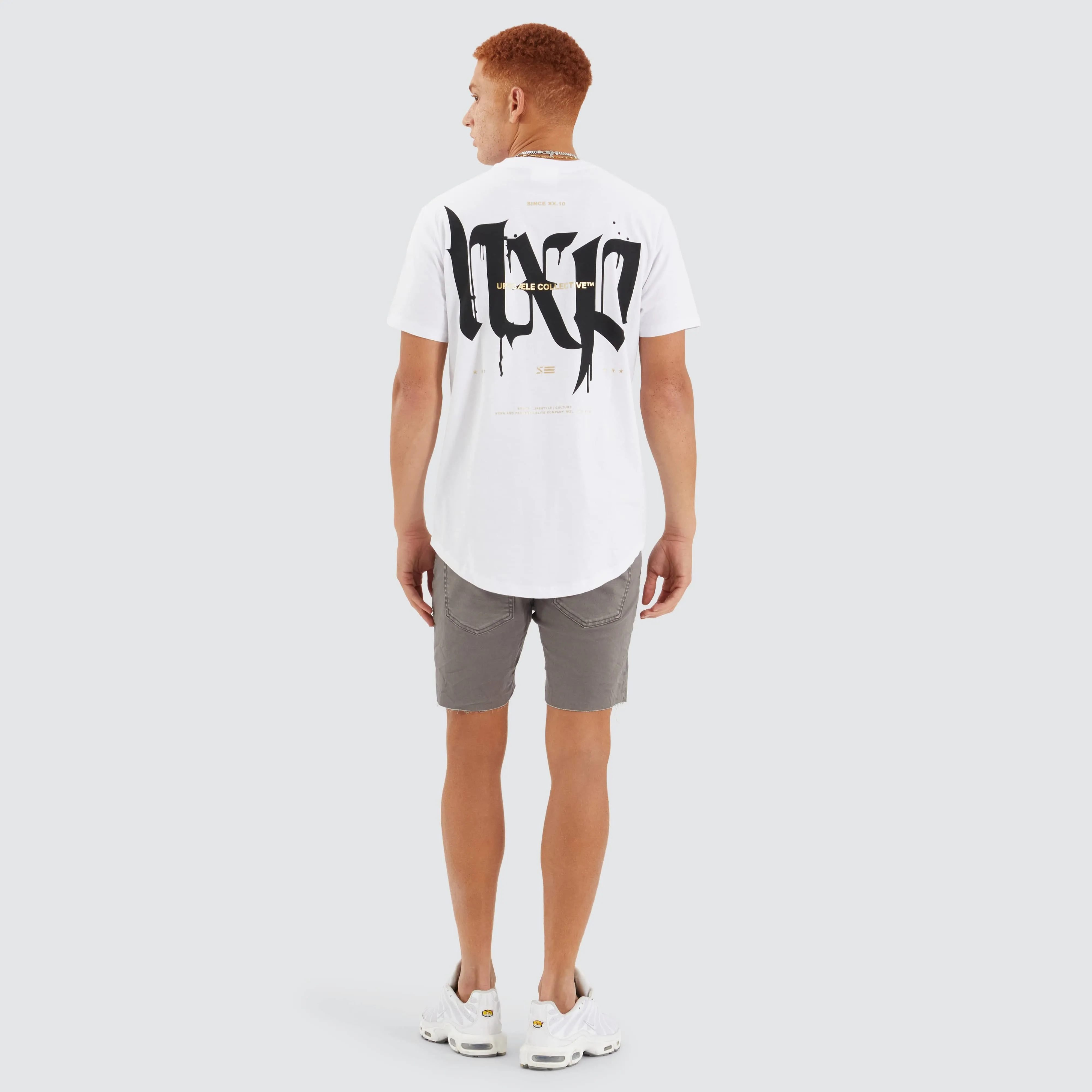 Prime Dual Curve Tee Optical White sold by Nena and Pasadena product image thumbnail 5