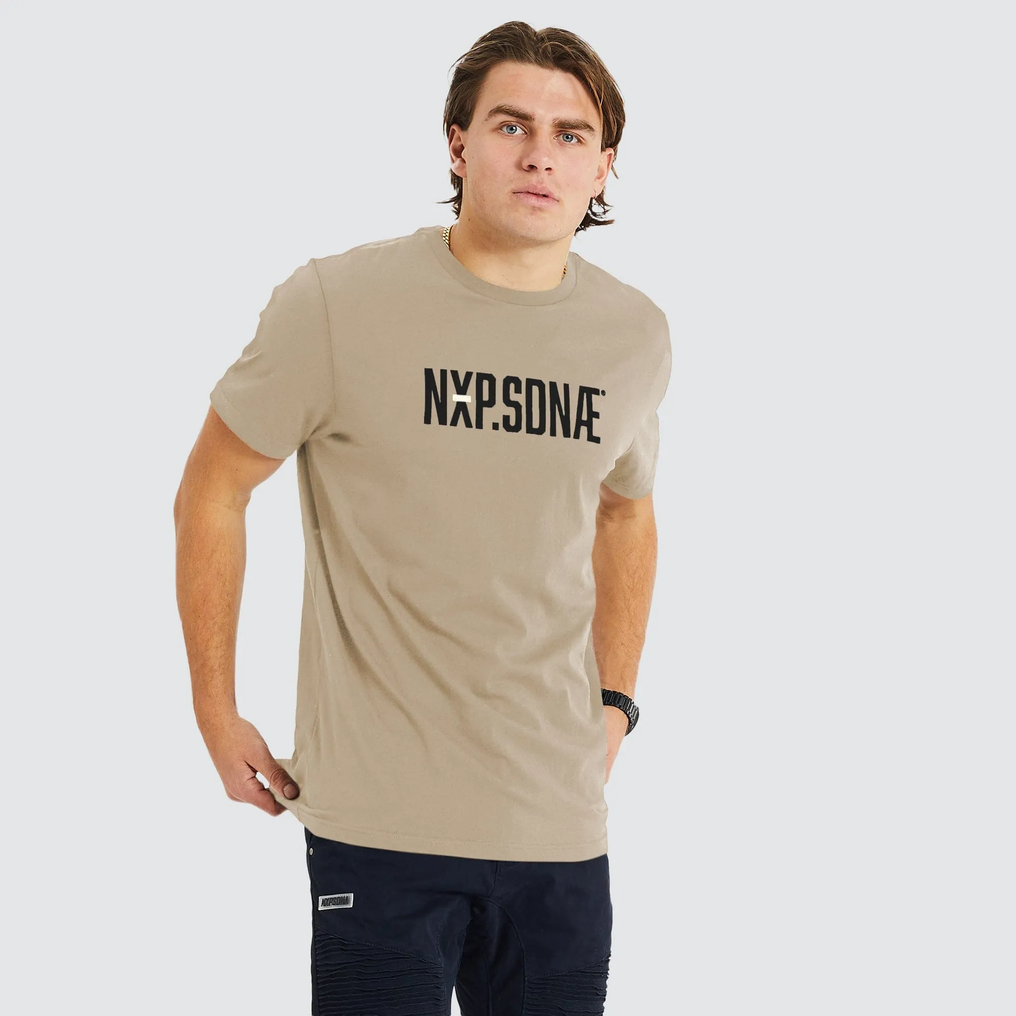 Axiom Cape Back T-Shirt Pigment Feather Grey sold by Nena and Pasadena