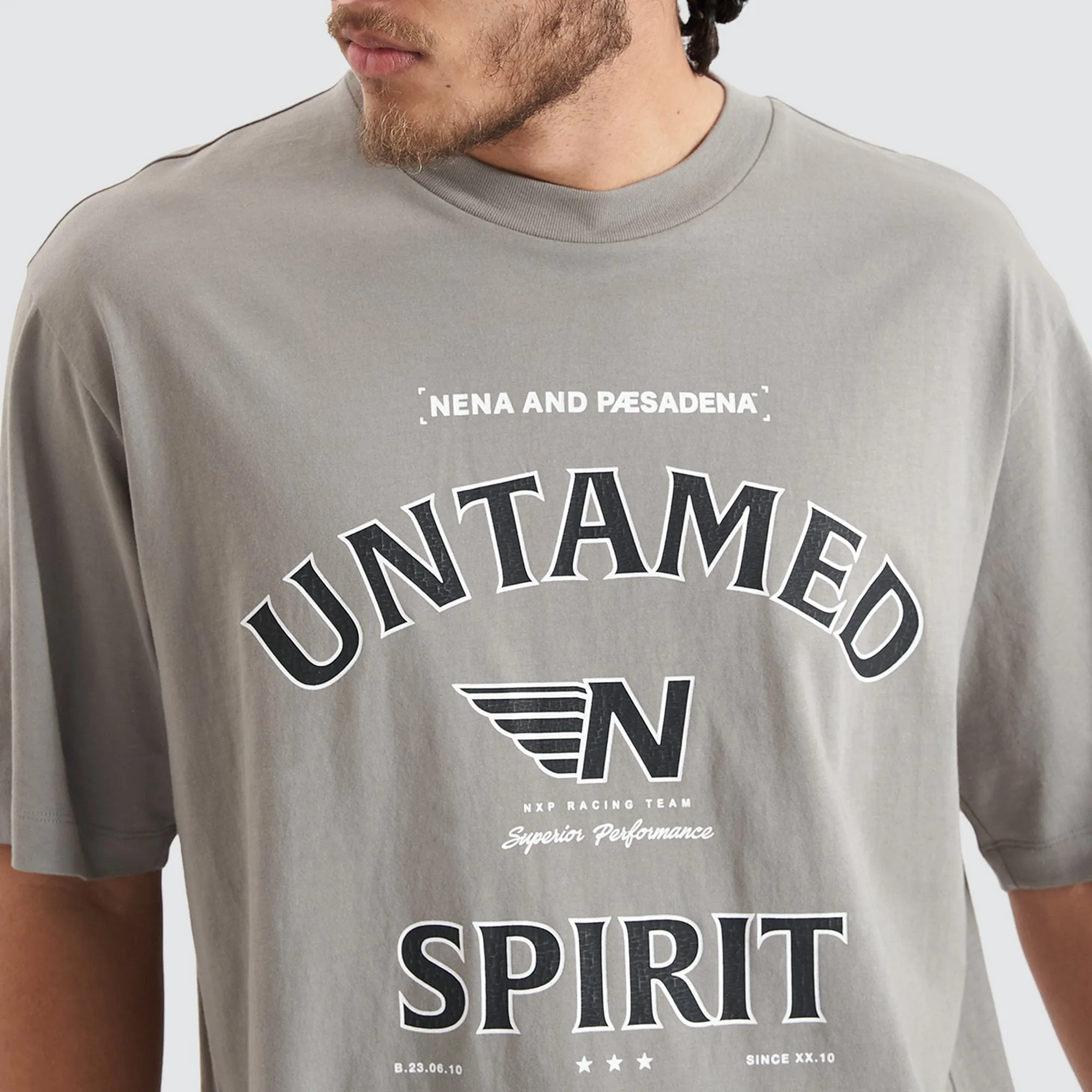 Untamed Heavy Oversized Tee Moon Mist sold by Nena and Pasadena product image thumbnail 3