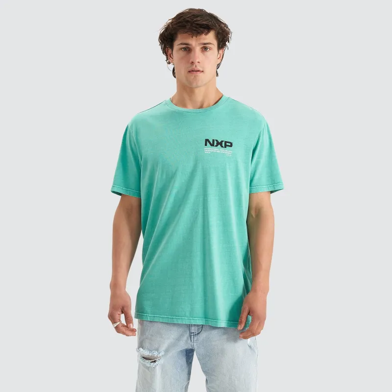 Blast Scoop Back T-Shirt Pigment Mint Green sold by Nena and Pasadena