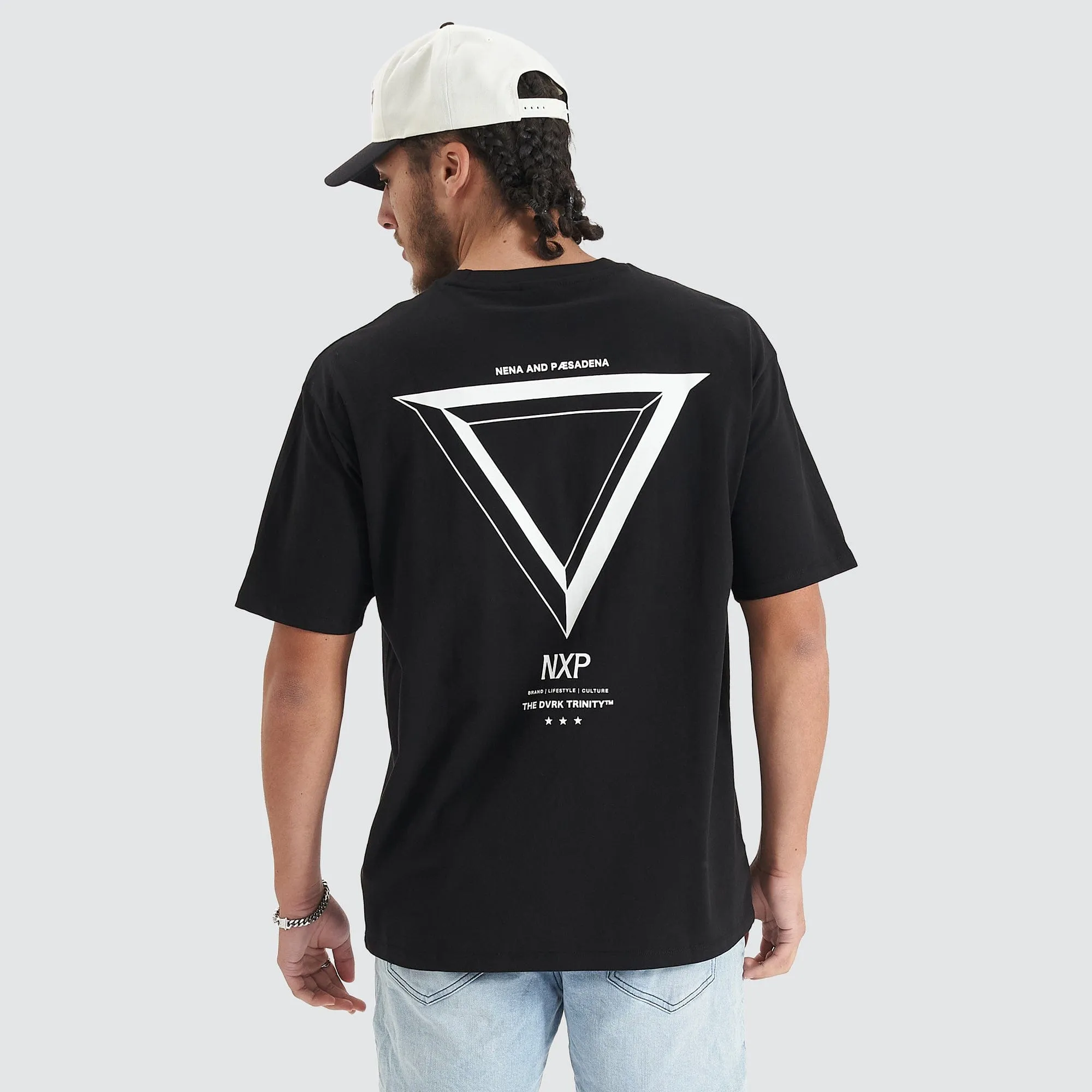 Orbit Heavy Box Fit Tee Jet Black sold by Nena and Pasadena product image thumbnail 2