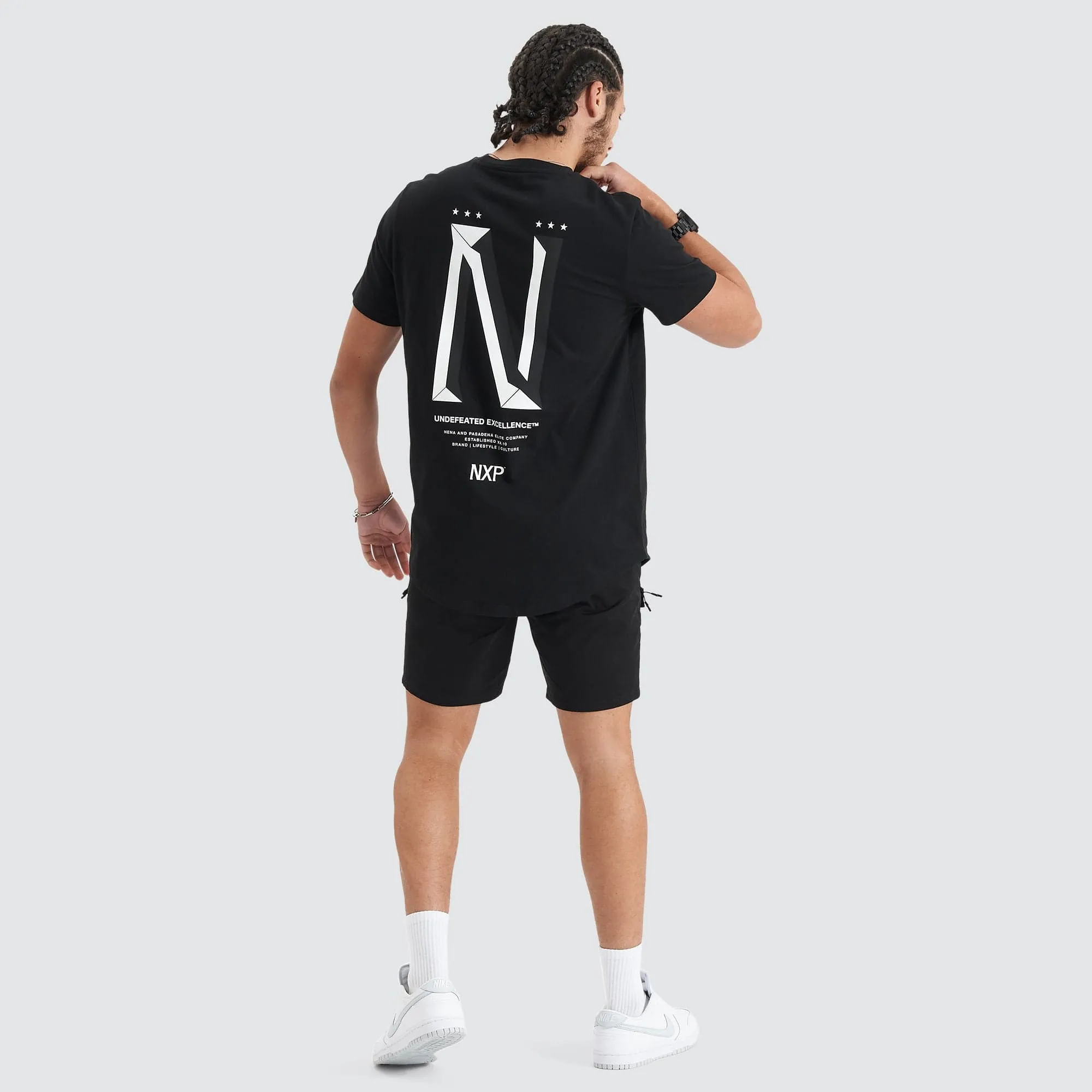 Alliance Dual Curved Tee Jet Black sold by Nena and Pasadena product image thumbnail 5