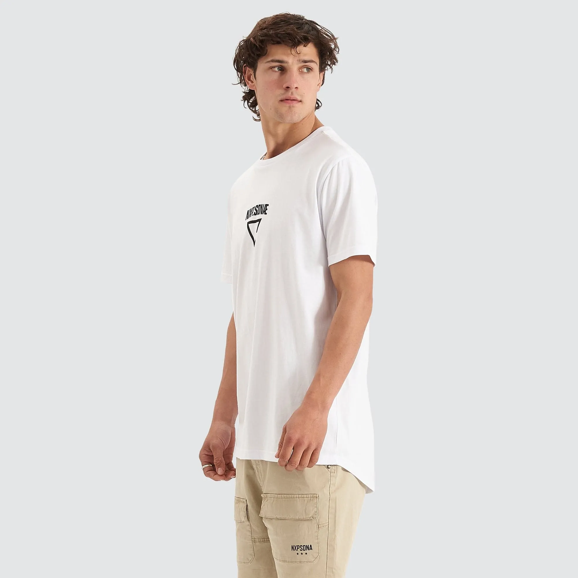 Vulture Cape Back T-Shirt White sold by Nena and Pasadena product image thumbnail 4