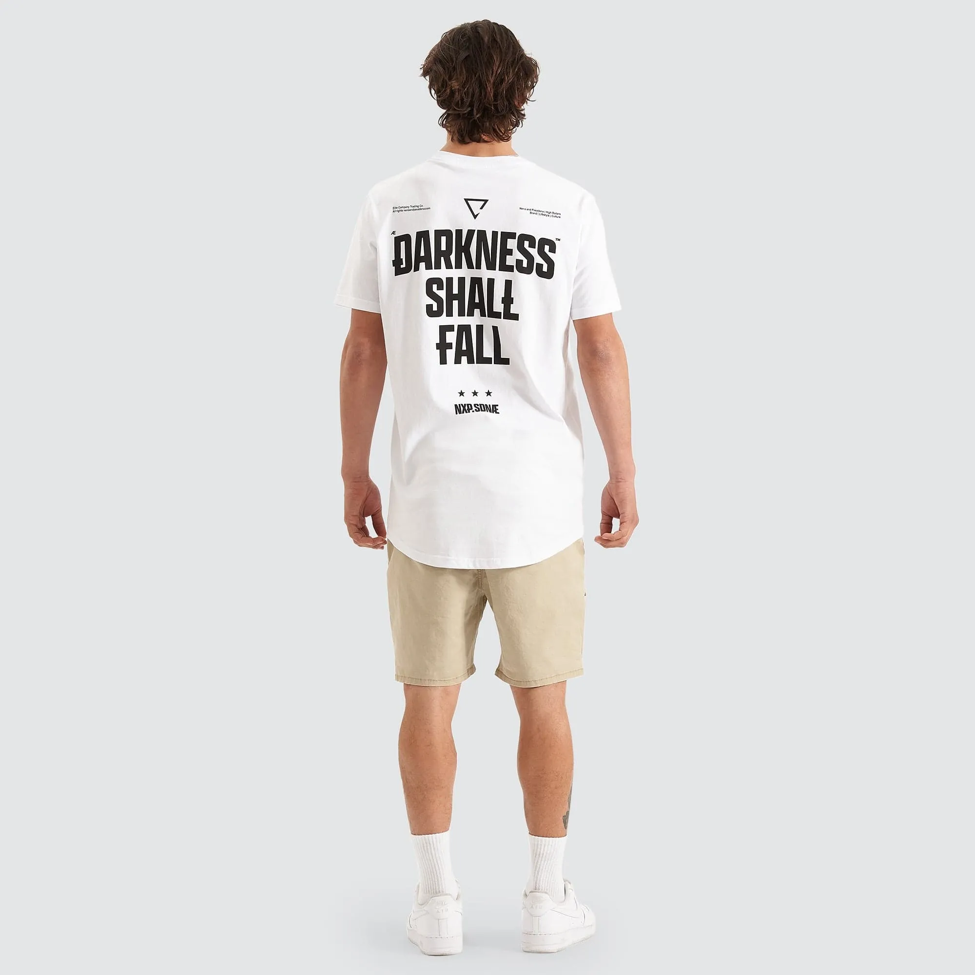 Vulture Cape Back T-Shirt White sold by Nena and Pasadena product image thumbnail 5