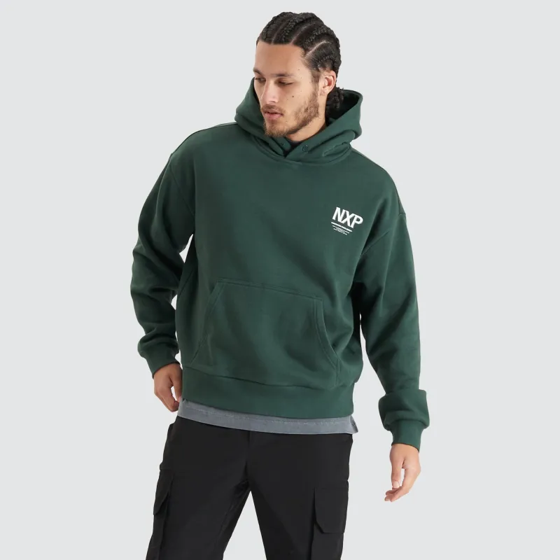 Platinum Heavy Box Fit Hoodie Pine Grove sold by Nena and Pasadena