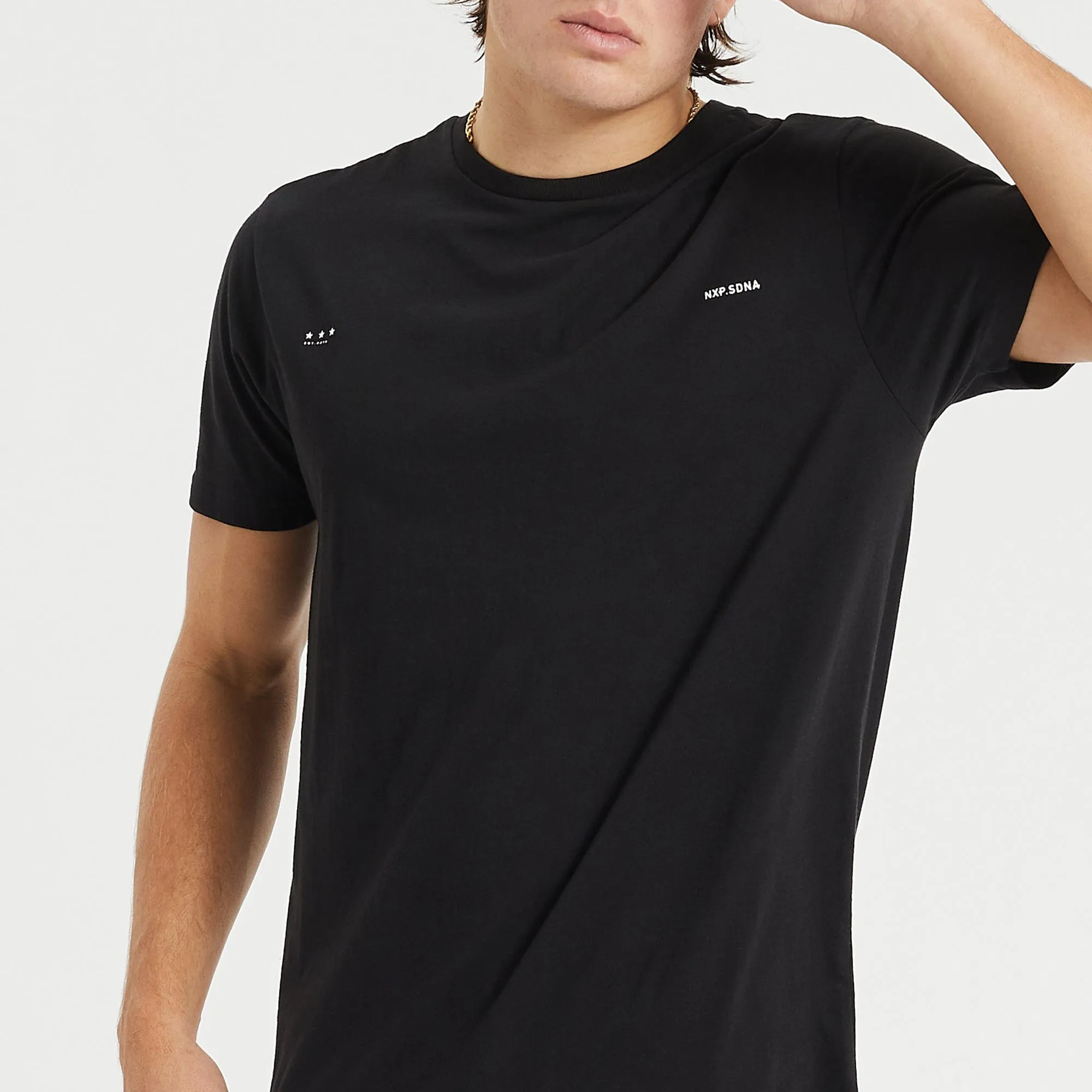 Principle Cape Back T-Shirt Jet Black sold by Nena and Pasadena product image thumbnail 4