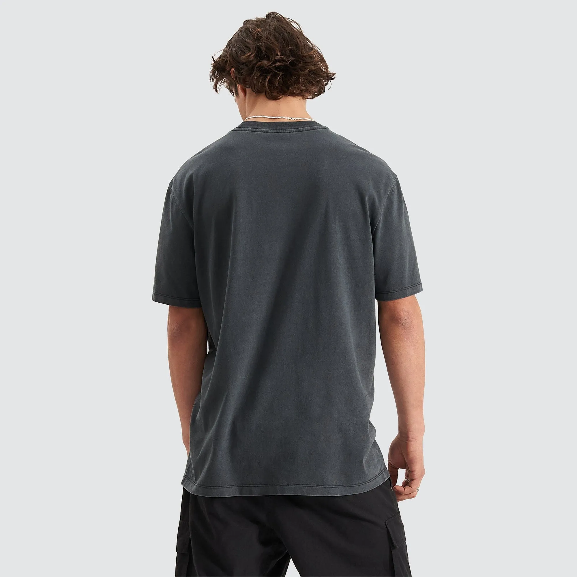 Cycle Relaxed Tee Pigment Anthracite Black sold by Nena and Pasadena product image thumbnail 4