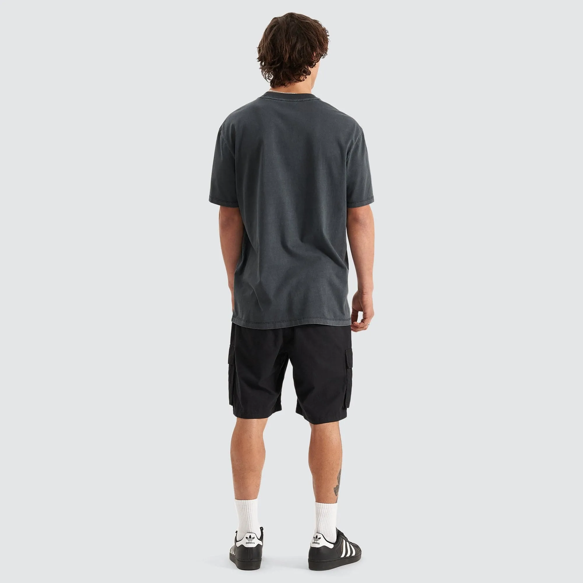 Cycle Relaxed Tee Pigment Anthracite Black sold by Nena and Pasadena product image thumbnail 5