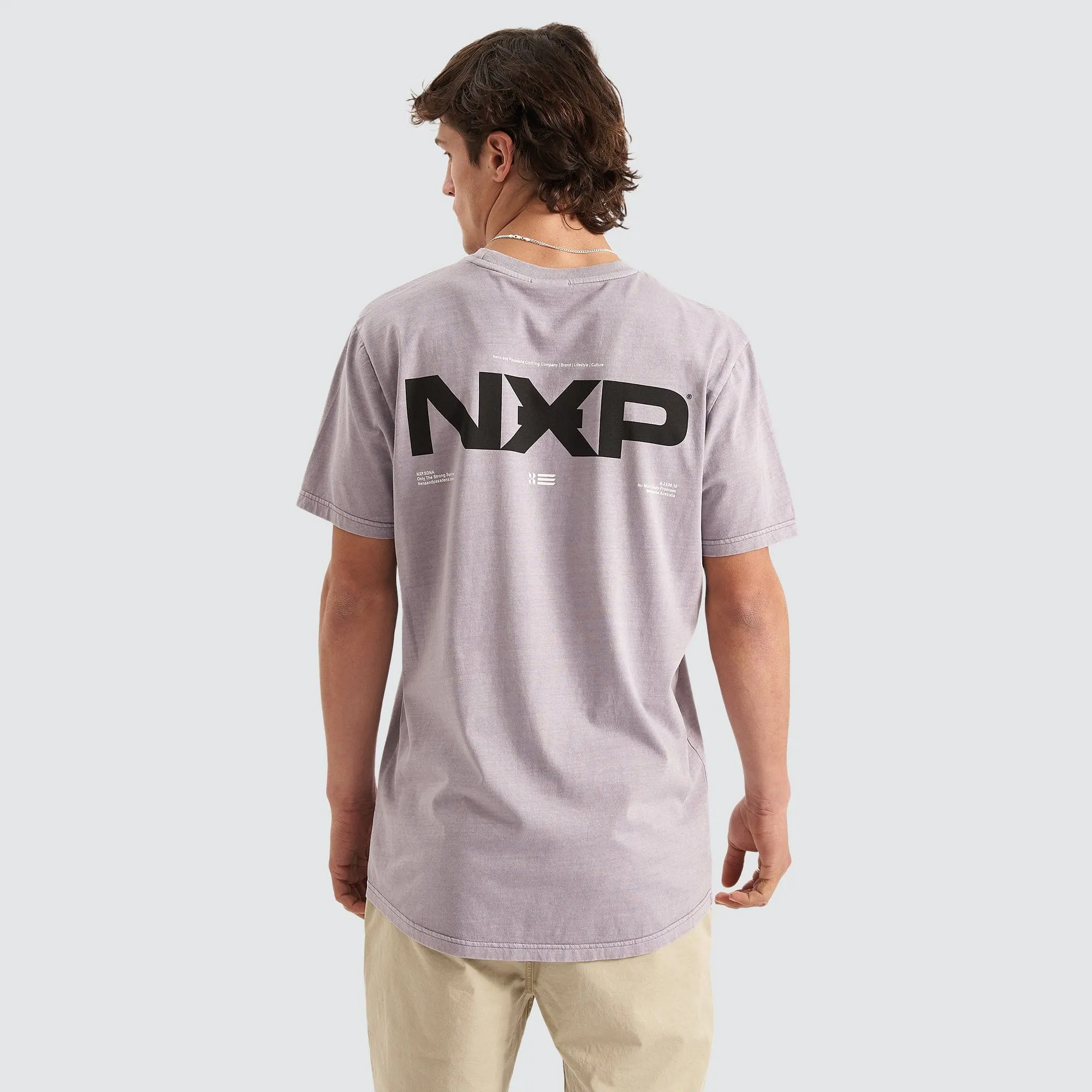 Blast Scoop Back T-Shirt Pigment Dusk sold by Nena and Pasadena