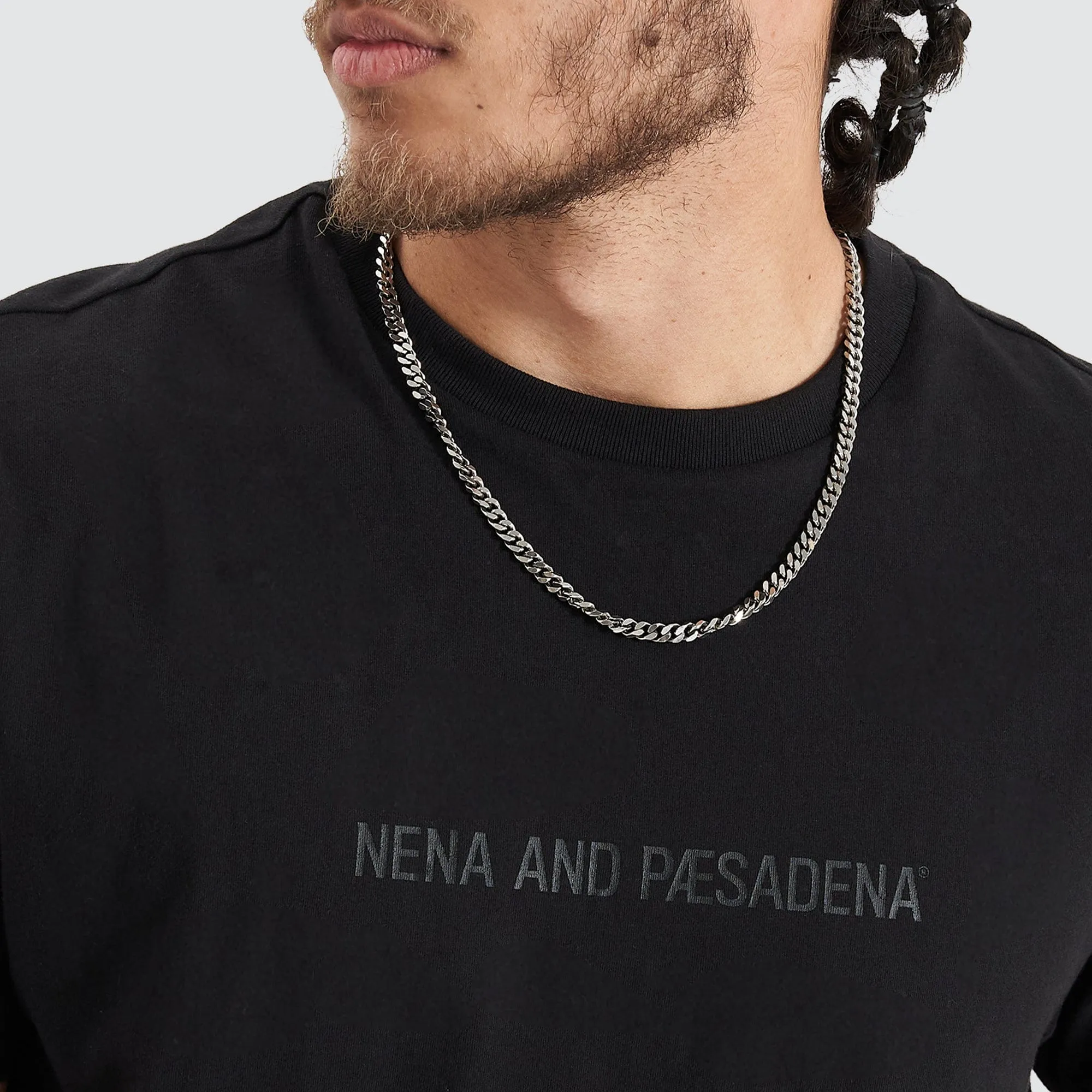 Friction Dual Curved Tee Jet Black sold by Nena and Pasadena product image thumbnail 2
