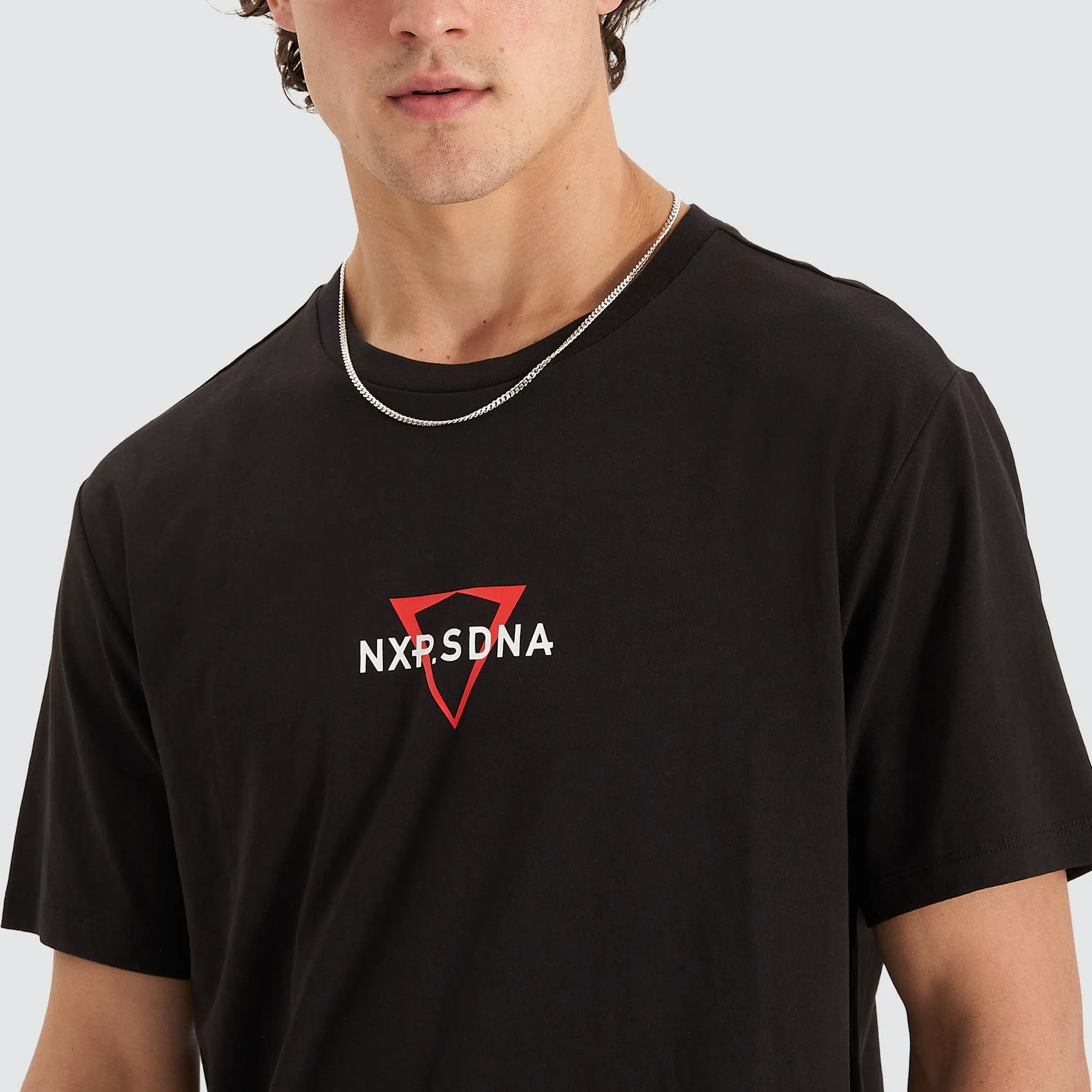 International Cape Back Tee Jet Black sold by Nena and Pasadena product image thumbnail 3